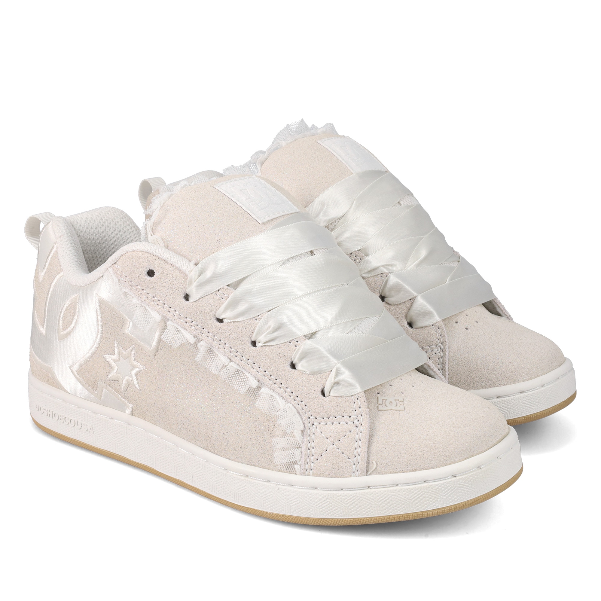 Zapatillas de mujer Court Graffik DC Shoes - Blanco Blanco-1