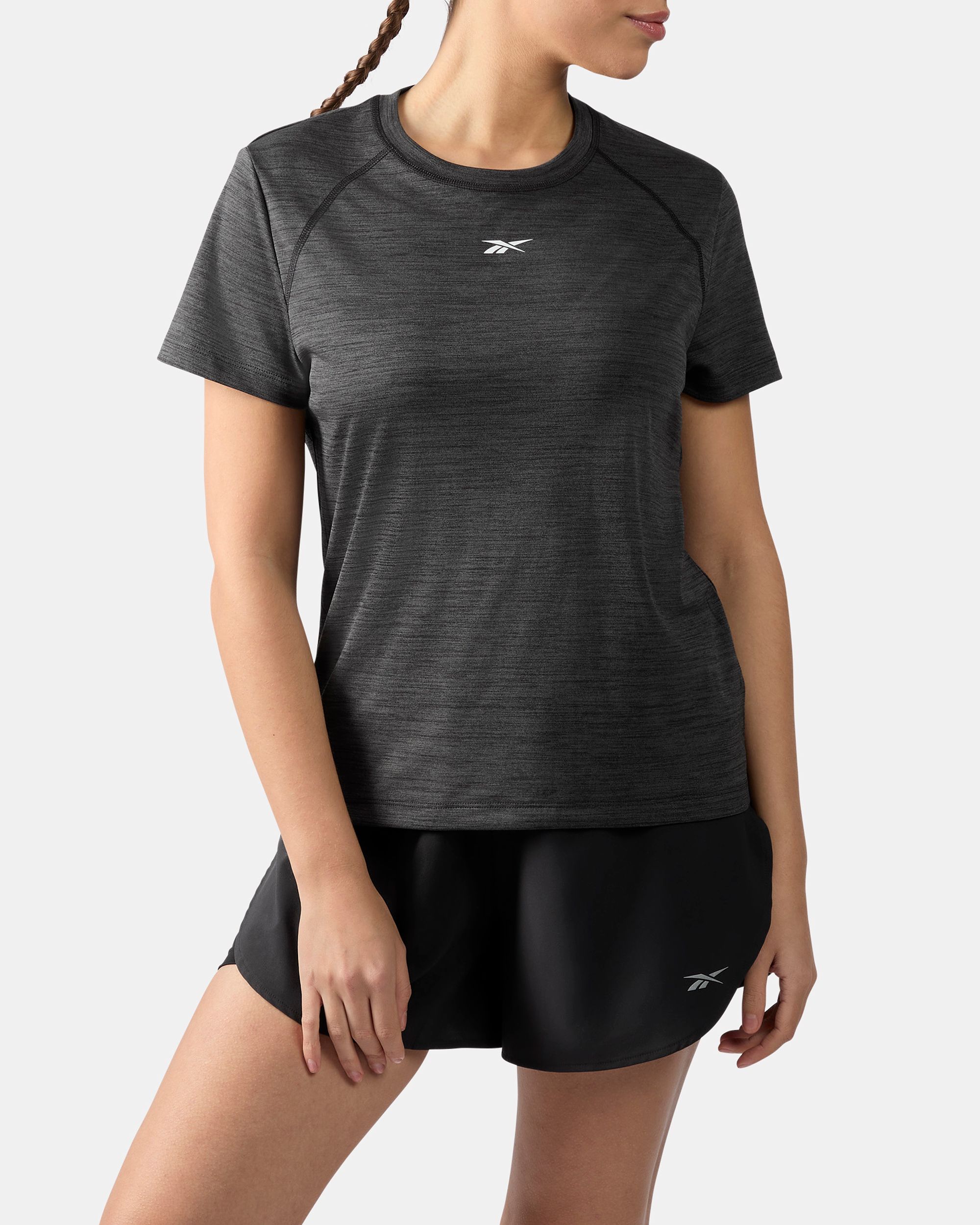 Camiseta de mujer Id Train Tee Reebok - Negro Negro-1