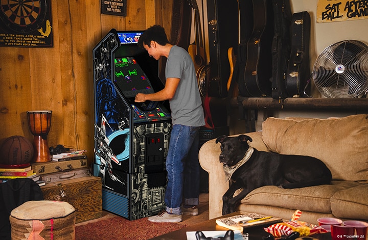 Máquina recreativa Star Wars Arcade1up Azul-2
