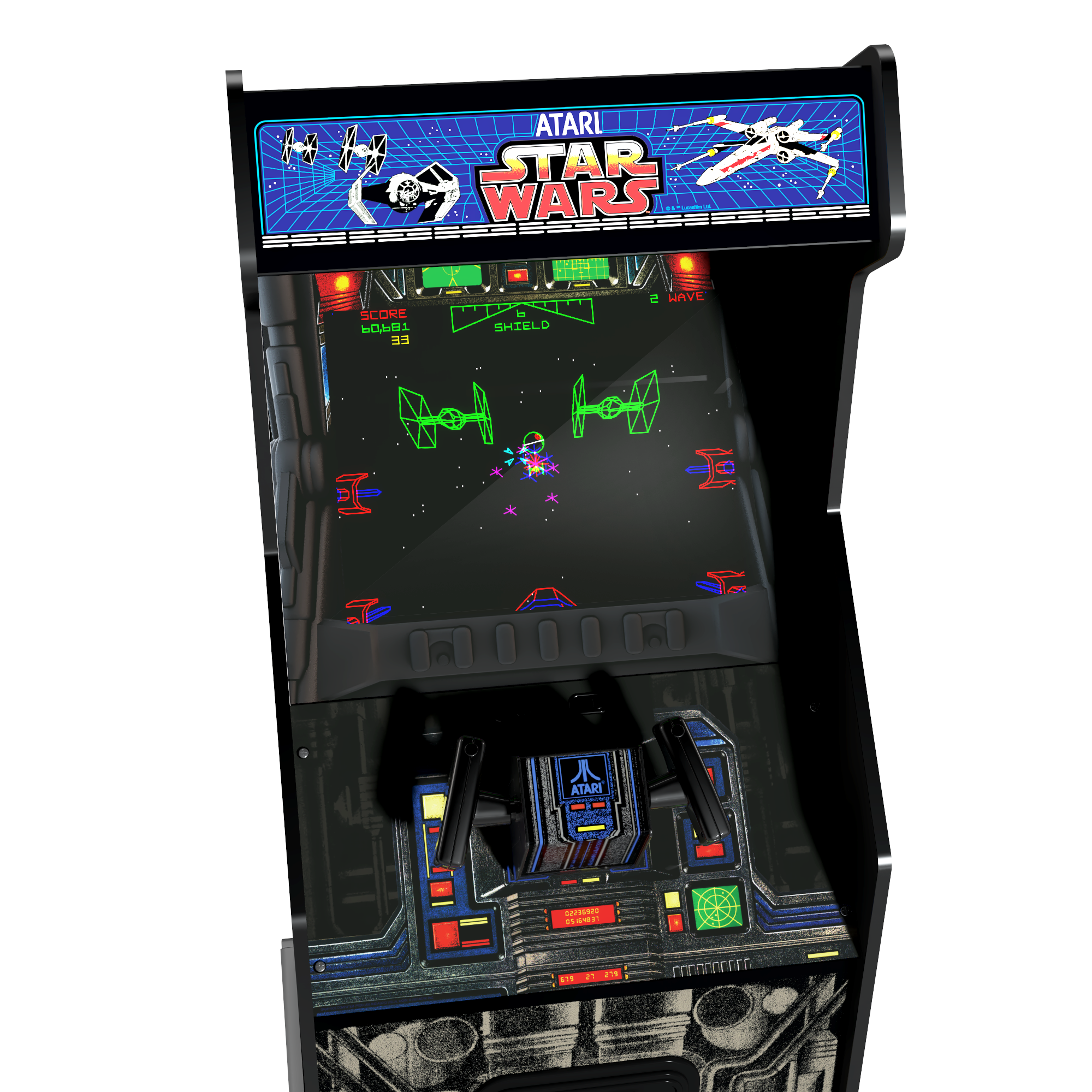 Máquina recreativa Star Wars Arcade1up Azul-6