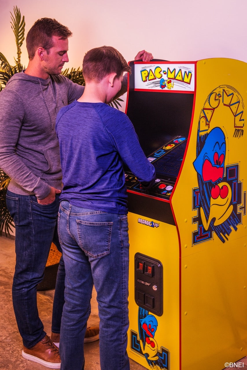 Máquina recreativa Deluxe Pac-Man Arcade1up Amarillo-2