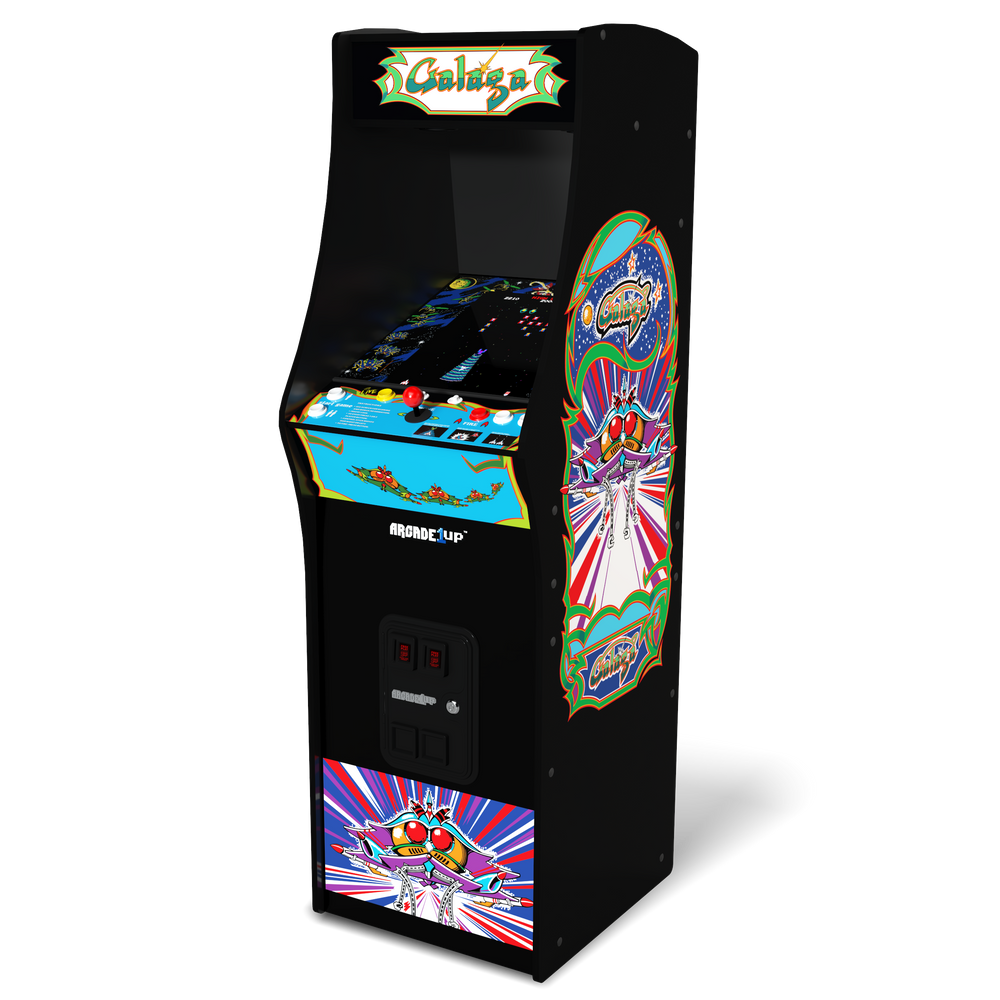 Arcade Galaga Deluxe Arcade1up Amarillo-3