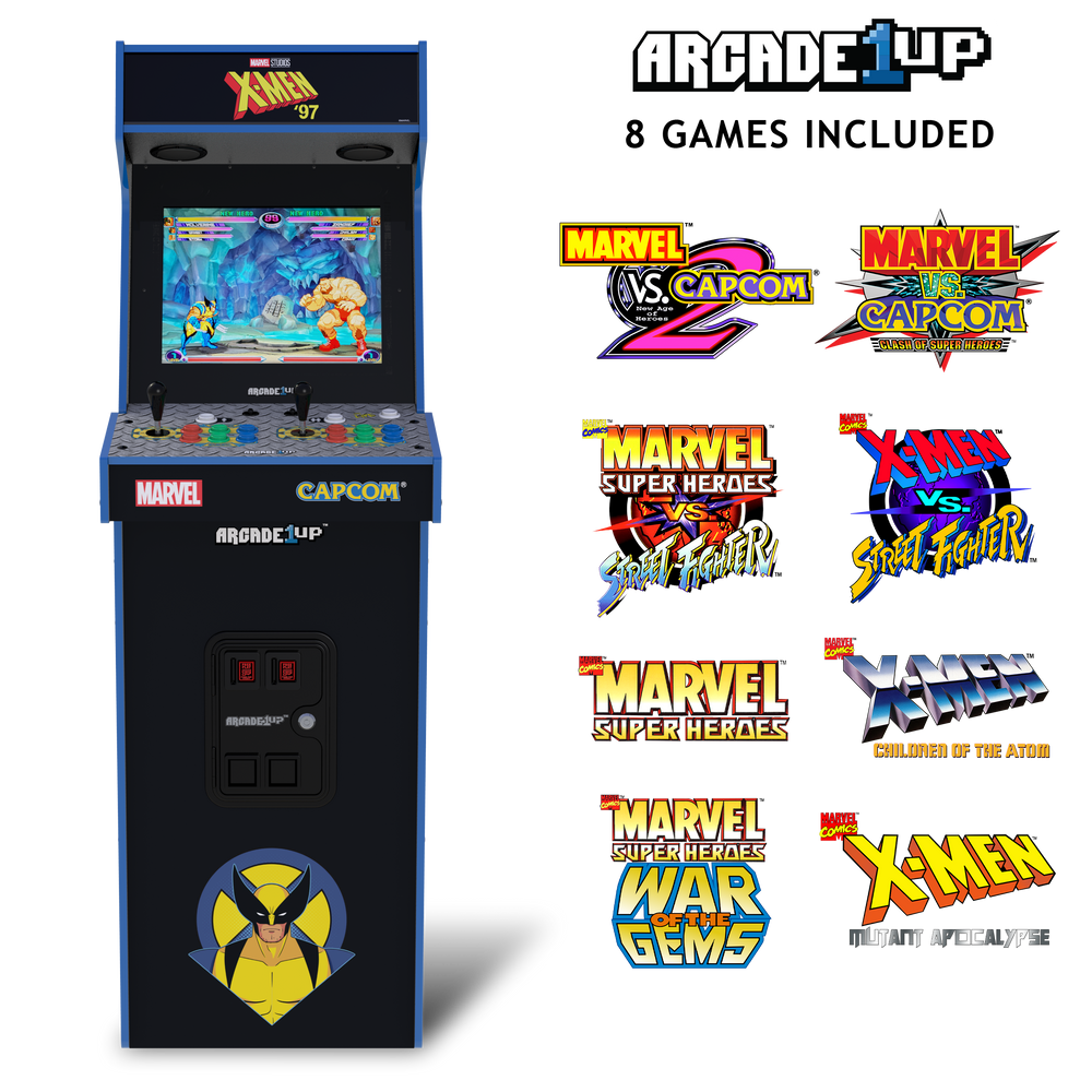 X-MEN '97 DELUXE Arcade Machine Amarillo-2