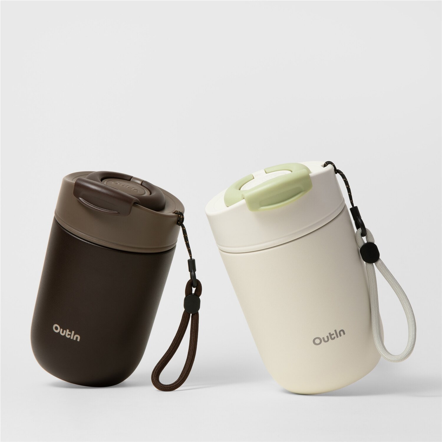 Imagen 6 de Vaso de viaje Outin - Blanco Blanco