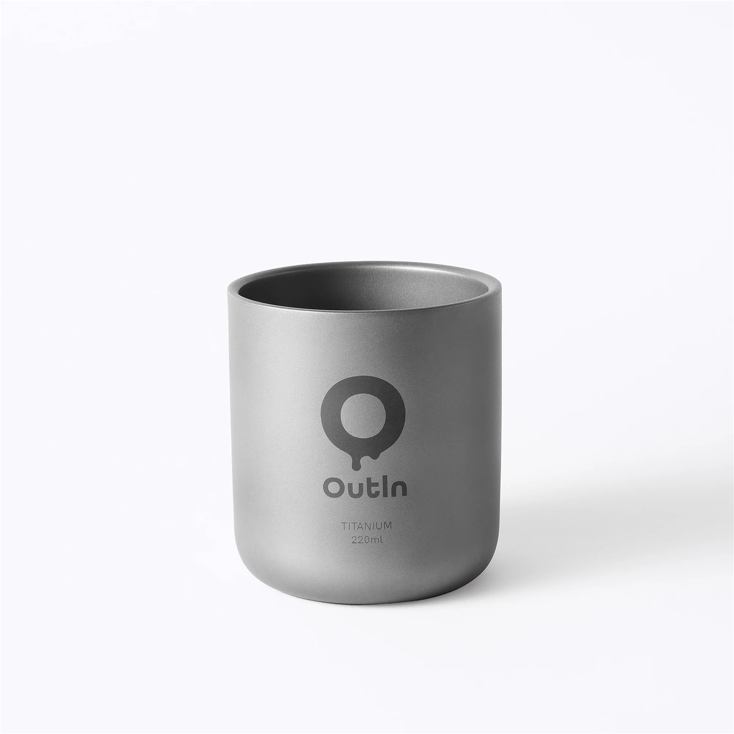 Imagen 1 de Taza de titanio Outin Negro