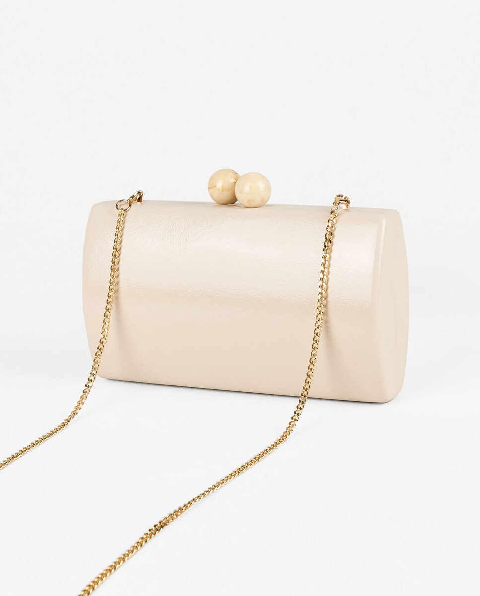 Paco Martínez Bolso Fiesta Charol Beige Catalogo Bolsos Paco