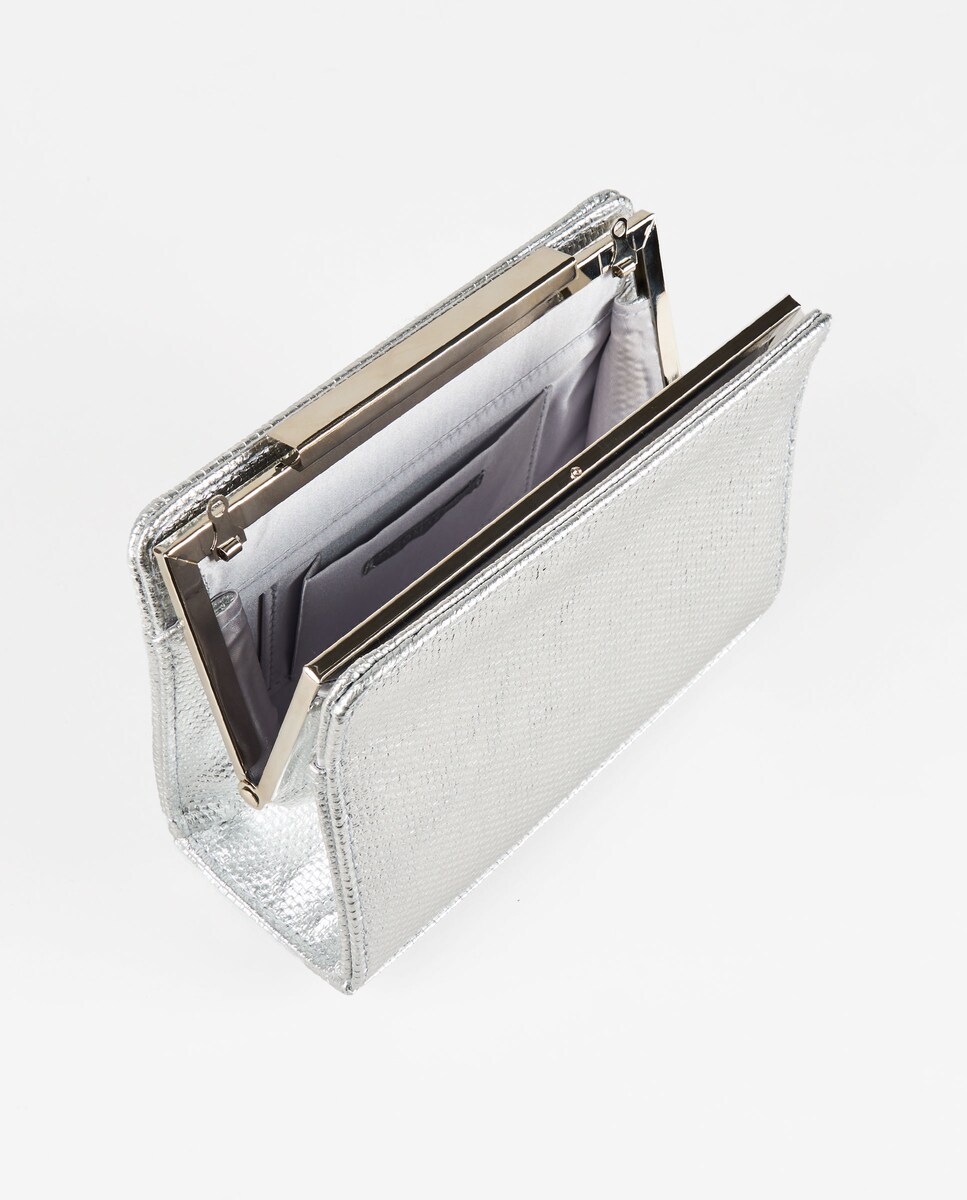 Clutch Bag Clutch Plateado El Corte Ingles Bolso De Fiesta Estilo