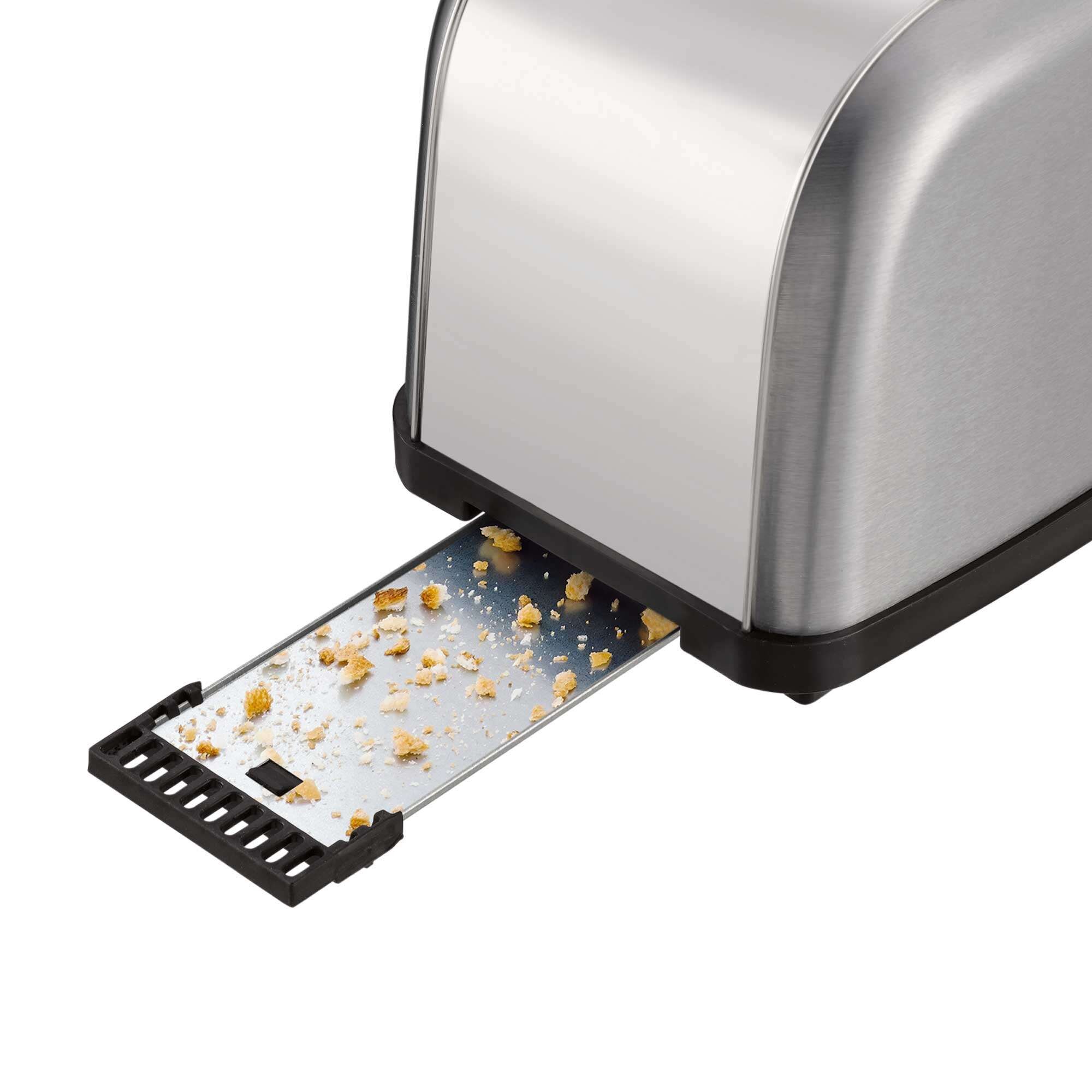 Tostador Moulinex LT330D Classic 2 ranuras cortas acero inoxidable 700W - Inox Inox-3