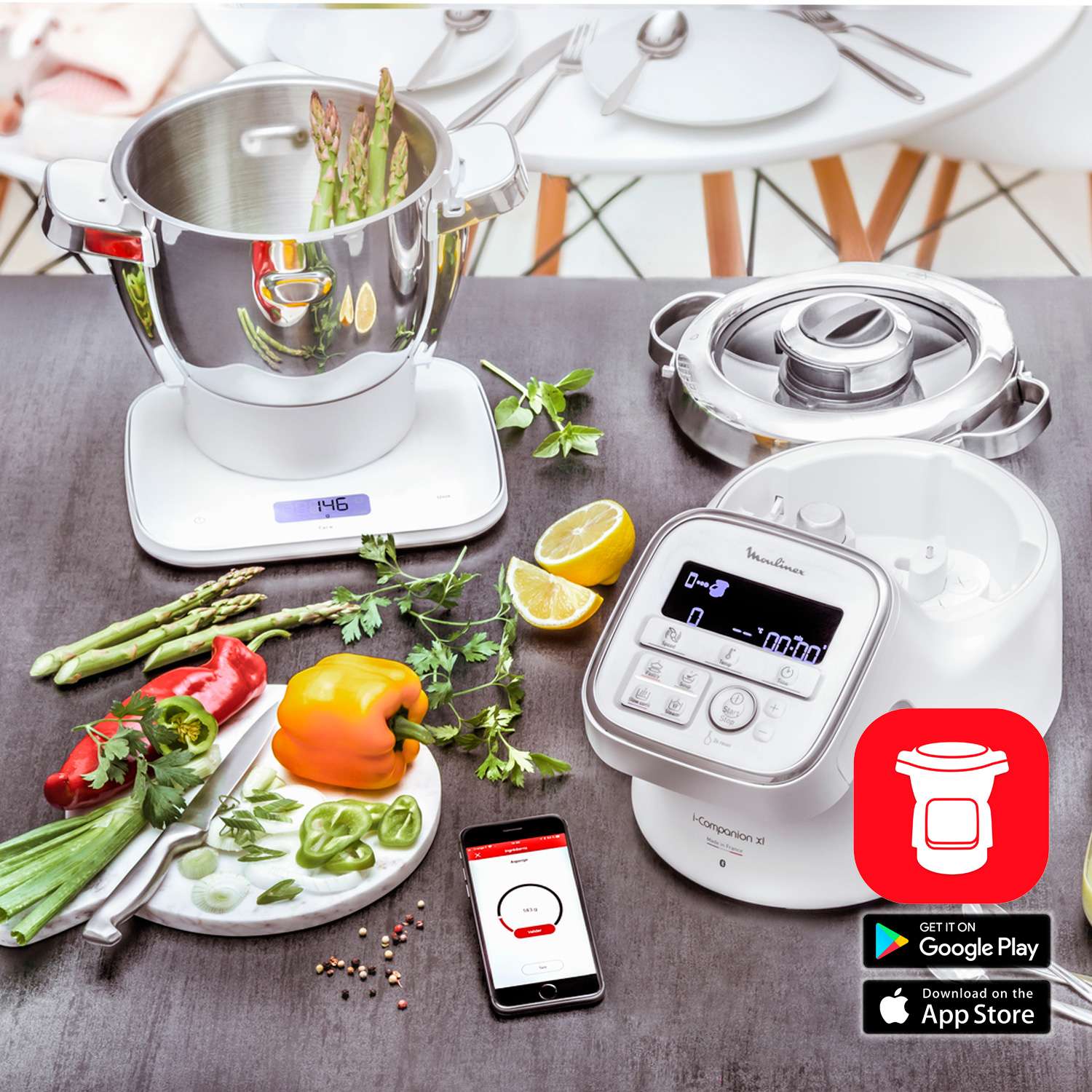 Thumbnail 3 de Moulinex i-Companion XL robot de cocina 3 litros
