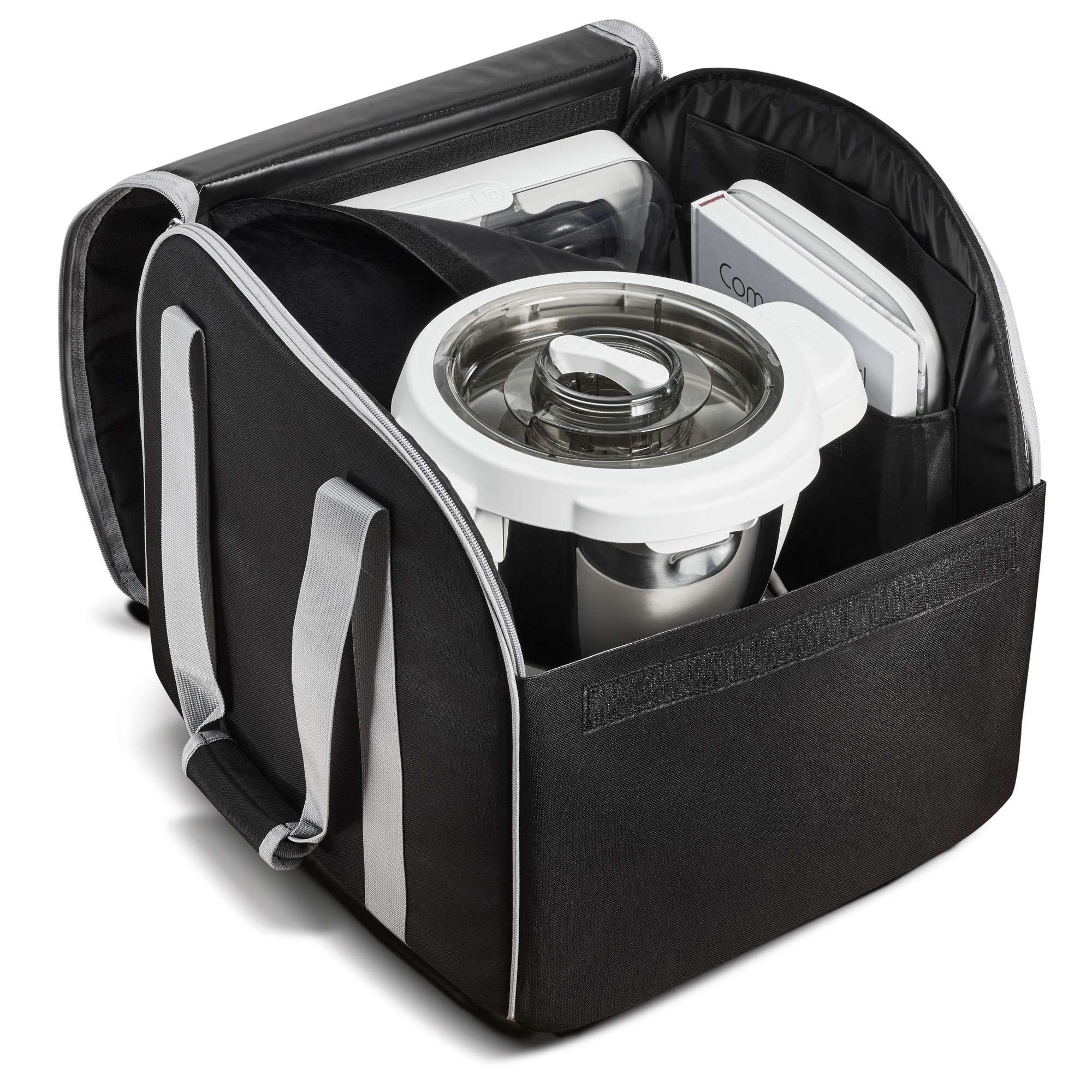 Bolsa de transporte Companion XF38L8 bolsillos acolchados - Negro Negro-4
