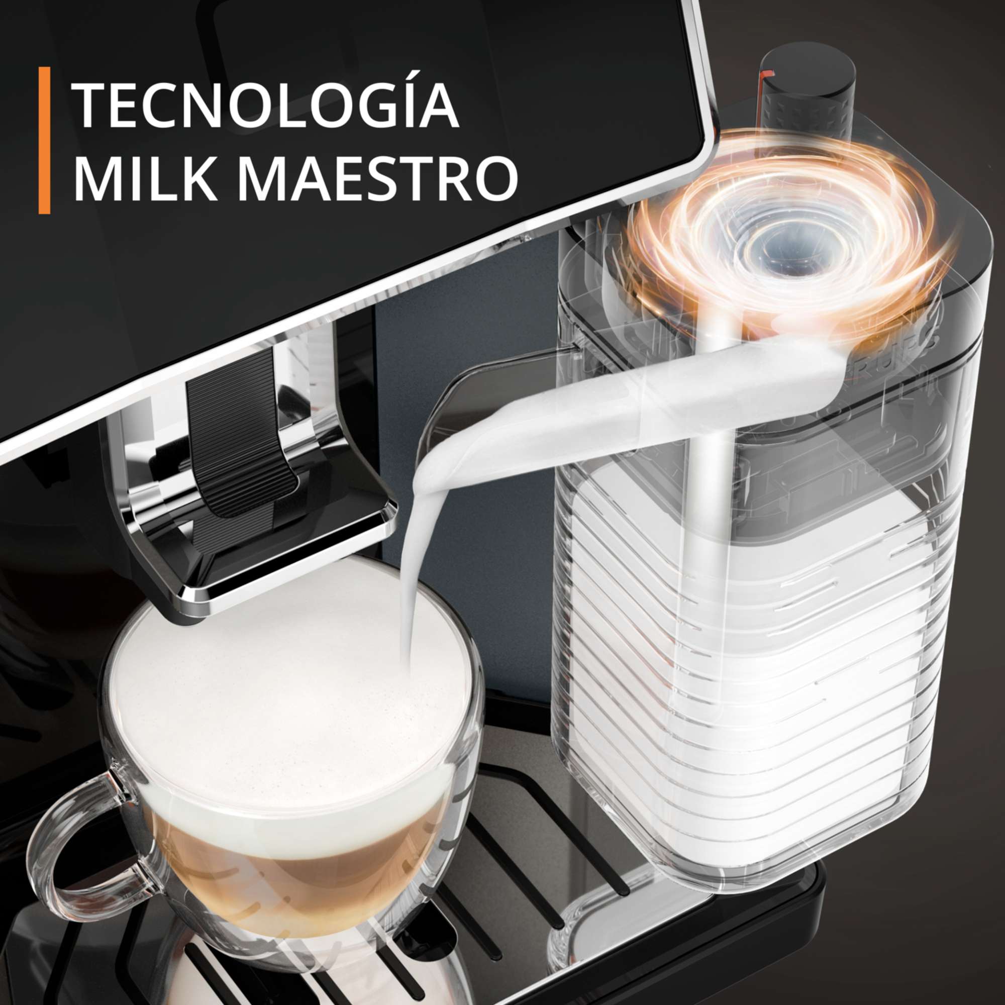 Thumbnail 2 de Krups Sensation Milk EA912 cafetera 6 bebidas