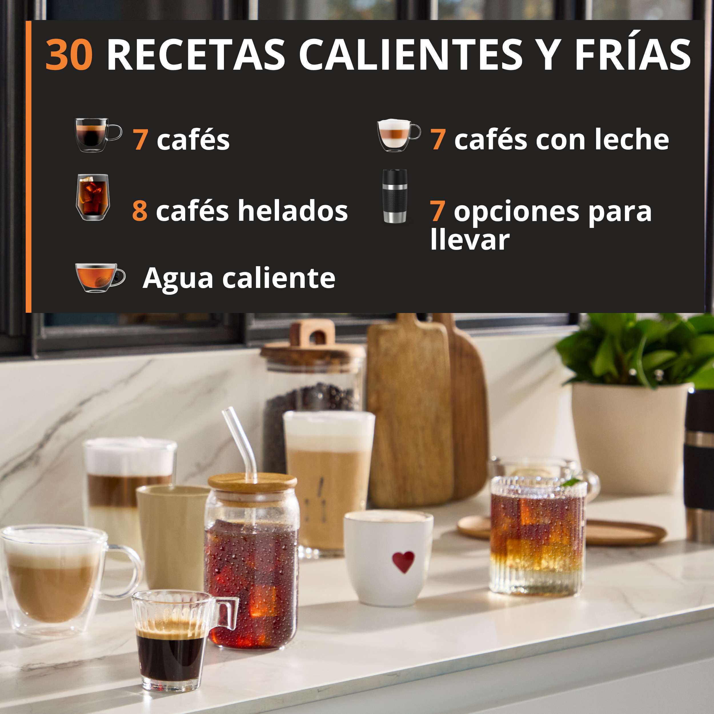Cafetera Superautomática Krups Sensation Elite Hot&Cold EA918G Bebidas Calientes y Frías - Plata Plata-3