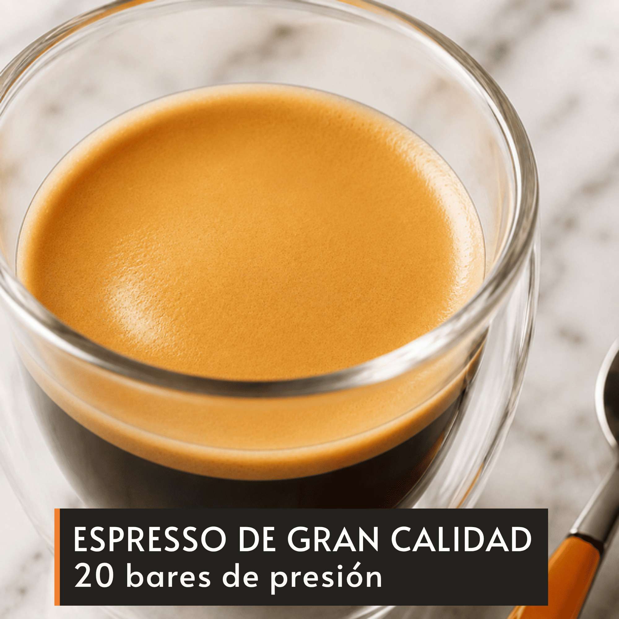 Imagen 4 de Cafetera espresso Krups Mini Maestro XP350, ultra compacta de 20 bar, con panel digital y espumador de leche - Negro Negro