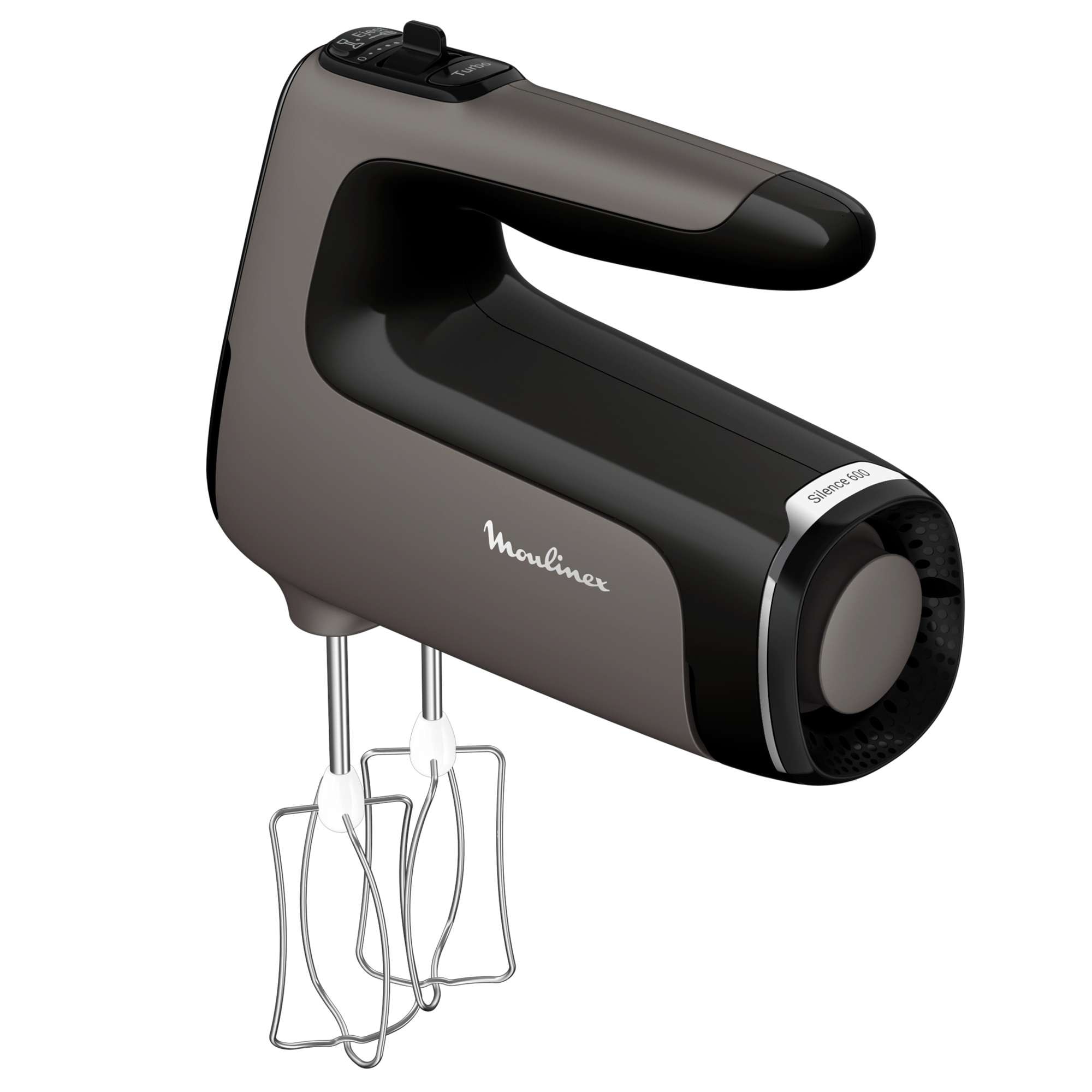 Batidora amasadora Moulinex HM650 Powermix Silence 600W - Plata Plata-6