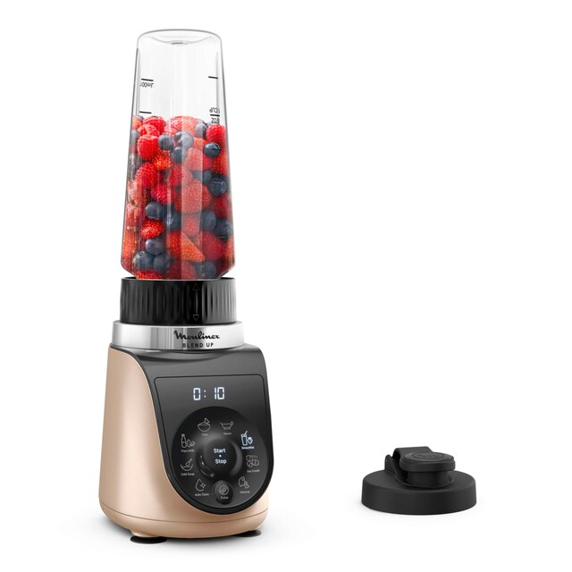 Imagen 0 de Batidora personal Moulinex Blend Up con 8 programas 1000 W, pica hielo, LM190AF