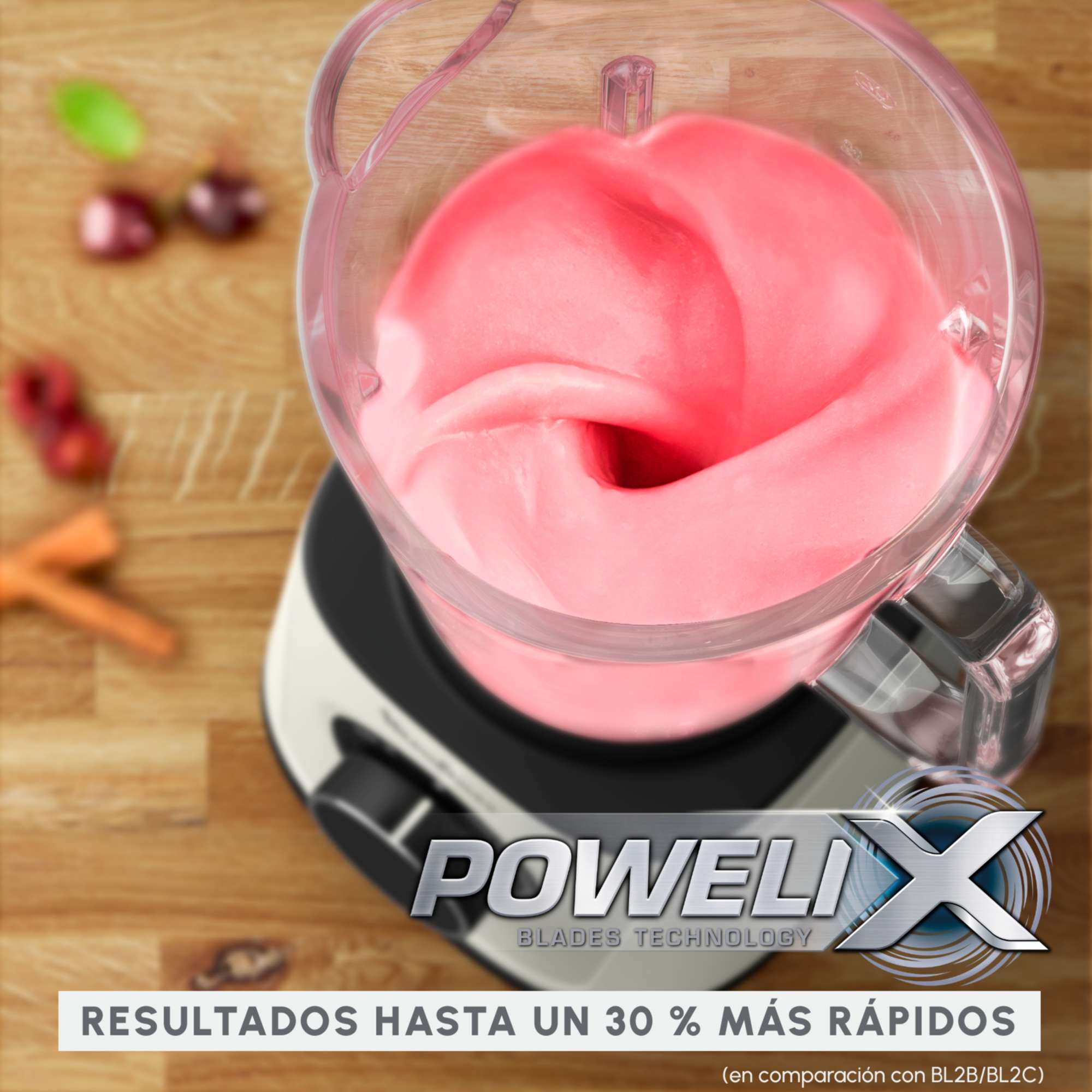 Batidora de vaso Moulinex PerfectMix Essential hasta 28 000rpm - Crema Crema-2