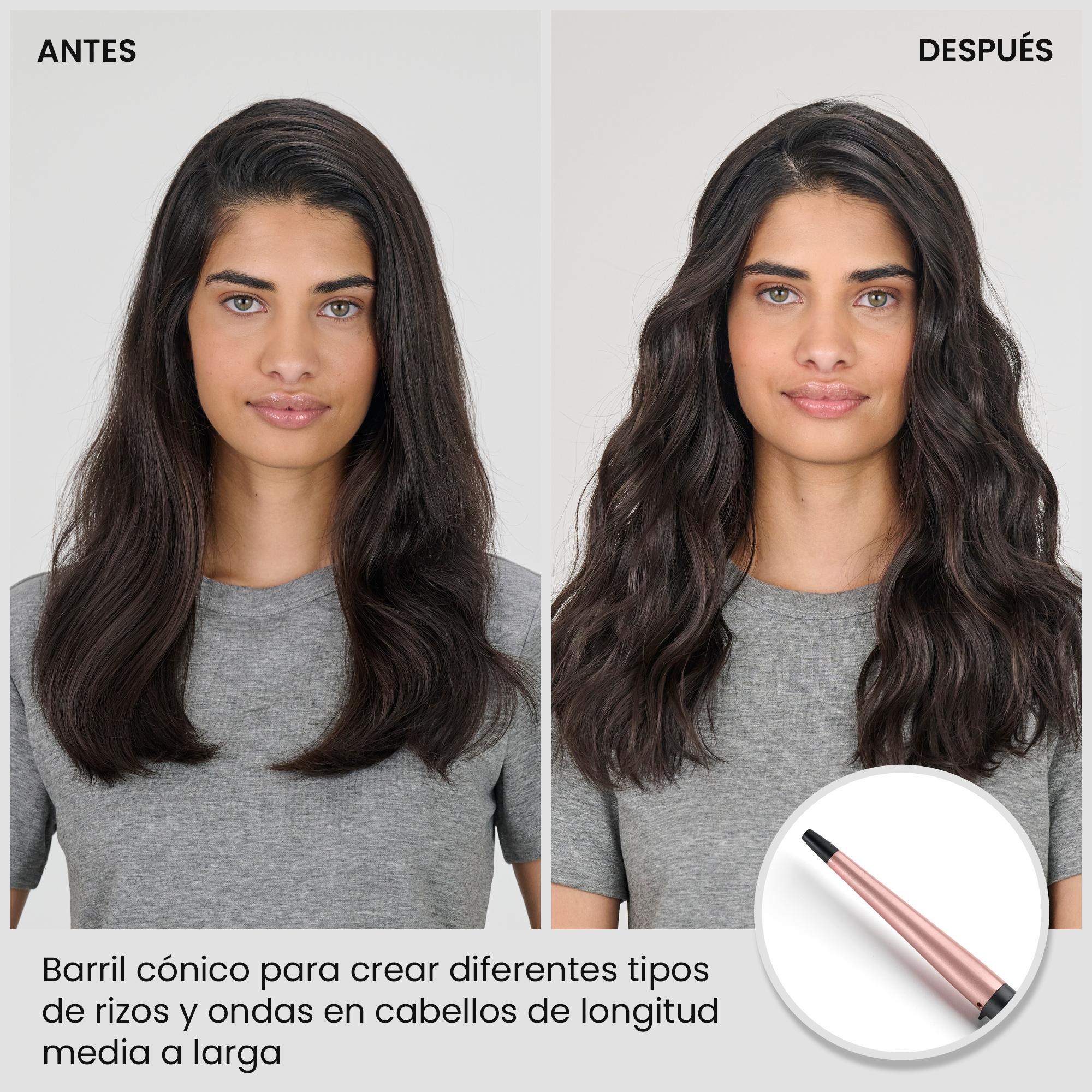 Imagen 2 de BaByliss Tenacilla cónica 13-25 mm - C454E - Negro Negro