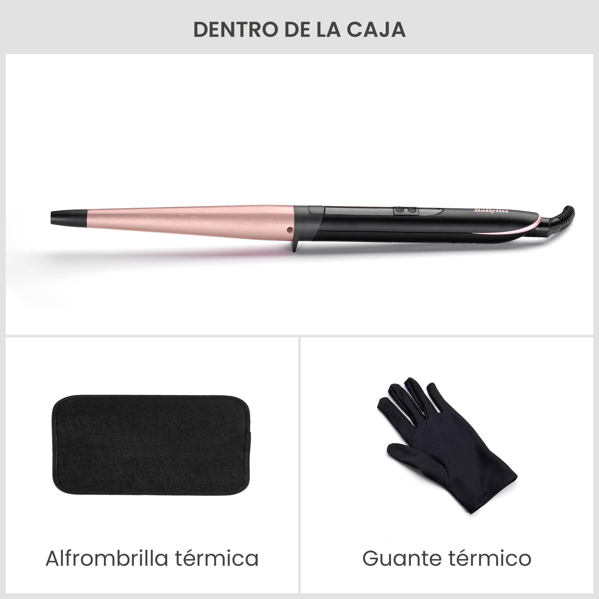 Imagen 6 de BaByliss Tenacilla cónica 13-25 mm - C454E - Negro Negro