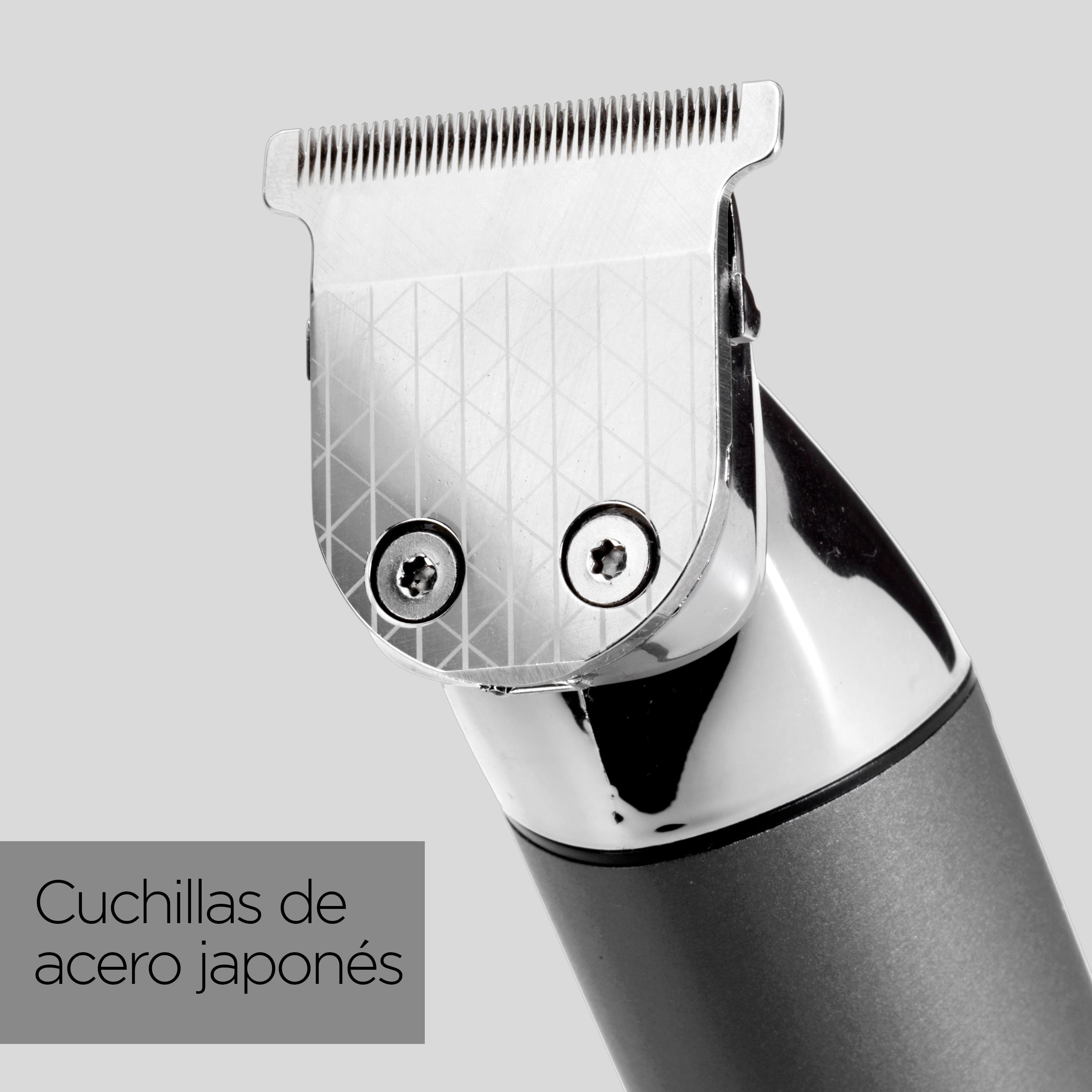 Imagen 3 de Recortadora Babyliss MT996E con 3 cabezales - Gris Gris