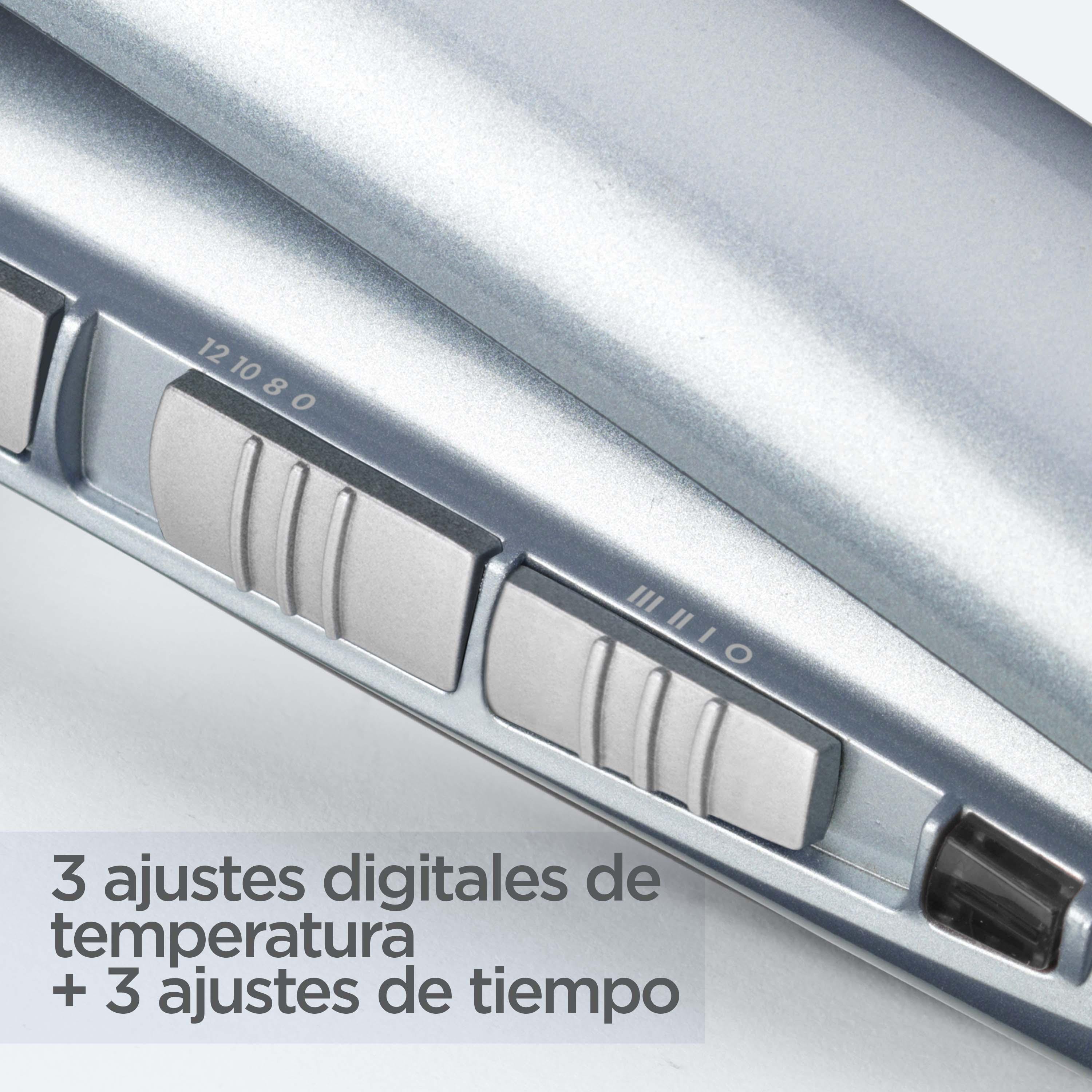 Rizador de pelo automático Babyliss Curl Secret Hydro Fusion - Azul Azul-3