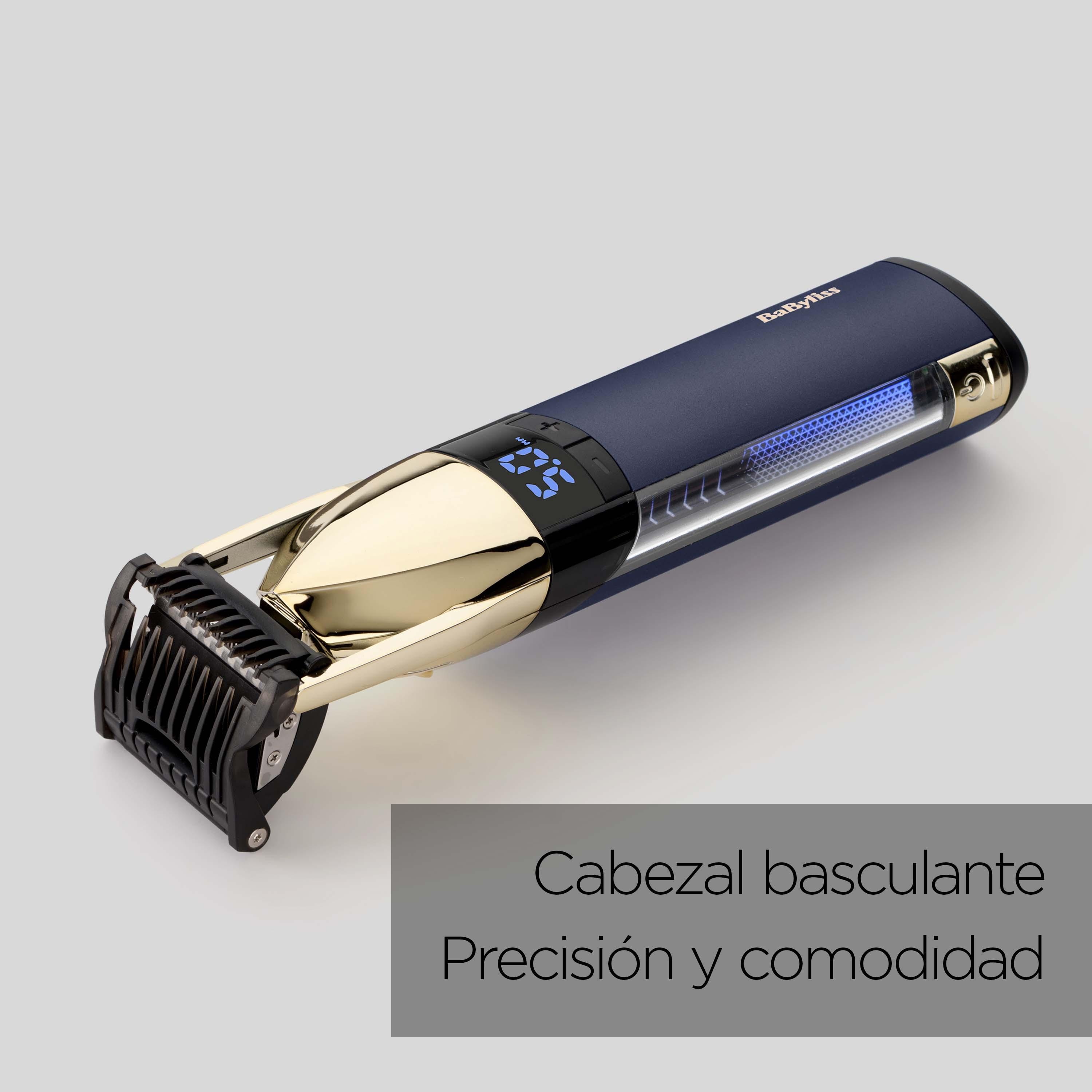 Afeitadora BaByliss Super-X Series Gold & Navy - Azul Azul-2