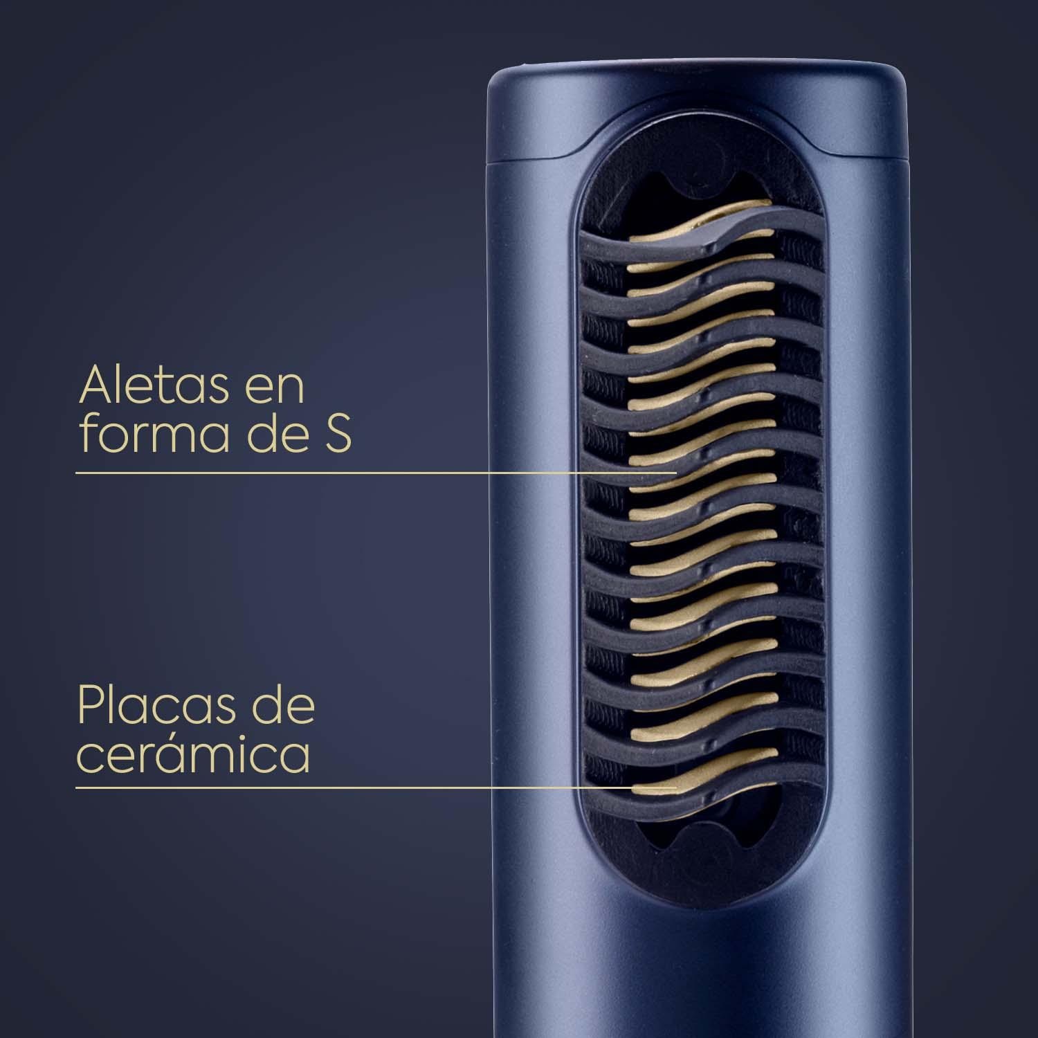 Accesorio Alisador Pik compatible con el Air Wand de BaByliss - Negro Negro-3