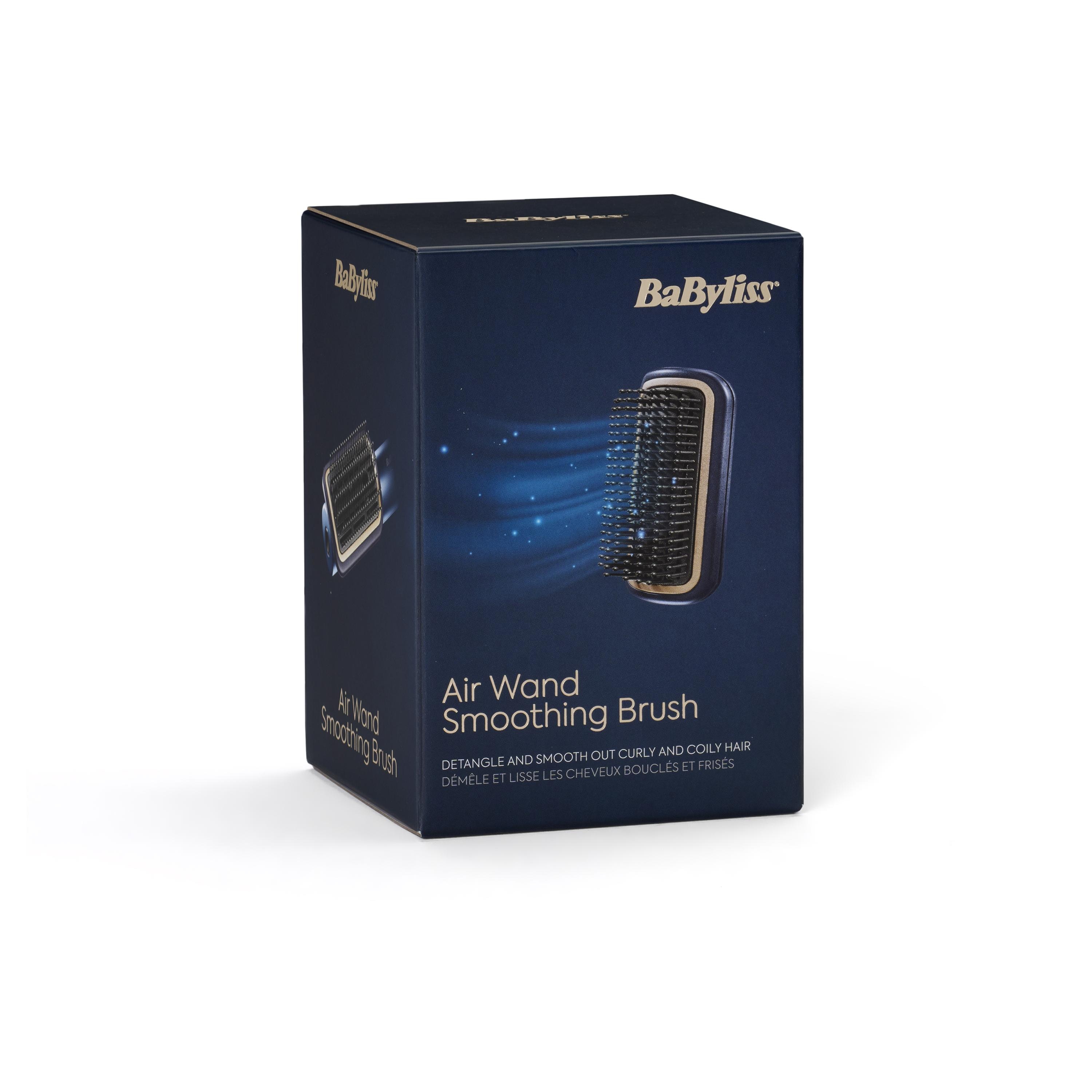 Accesorio cepillo Pala Desenredante compatible con el Air Wand de BaByliss - Negro Negro-6