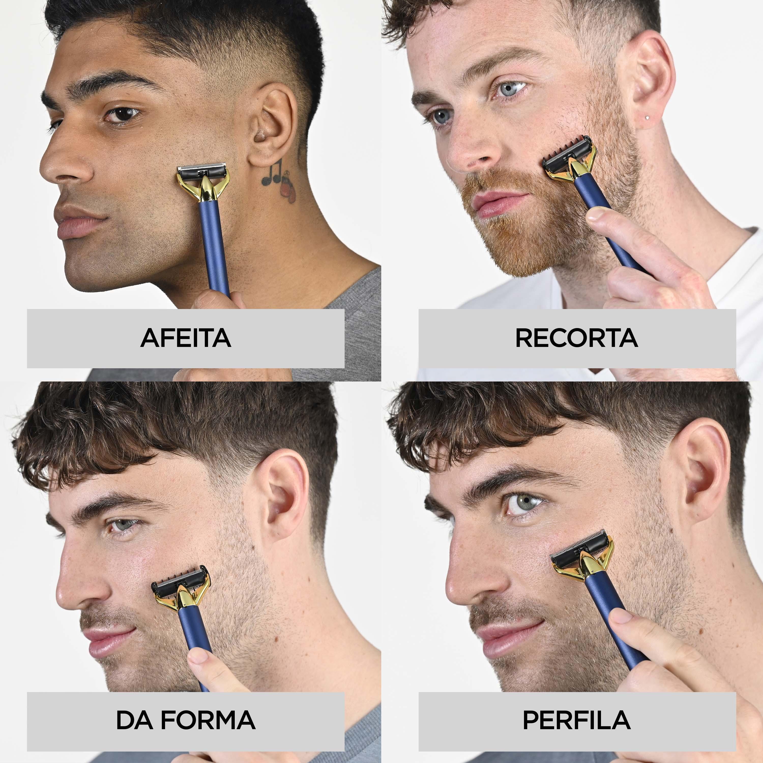 Recortadora BaByliss X-BLADE Super-X Metal Gold & Navy - Azul Azul-3