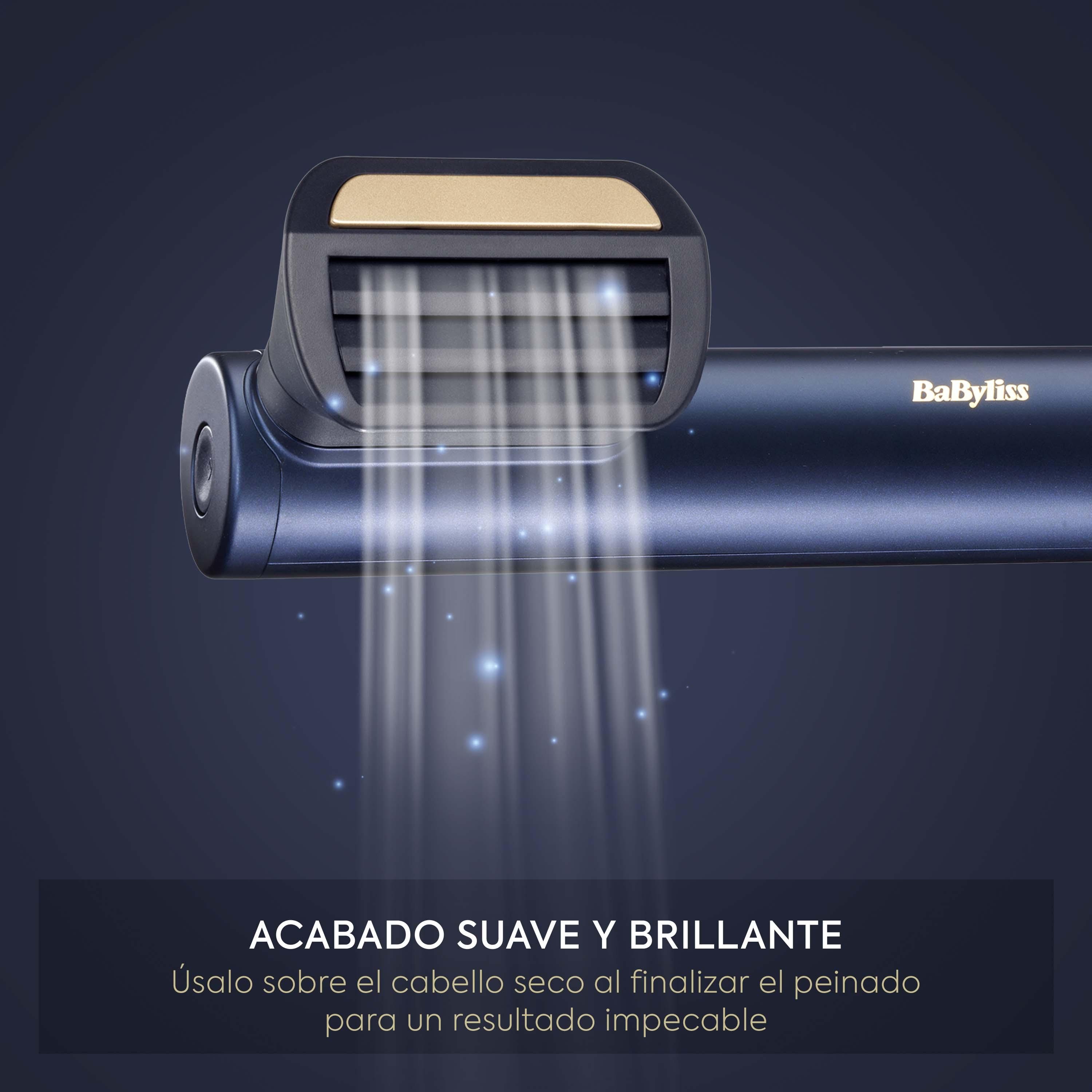 Accesorio Anti-Frizz compatible con el Air Wand de BaByliss - Negro Negro-4