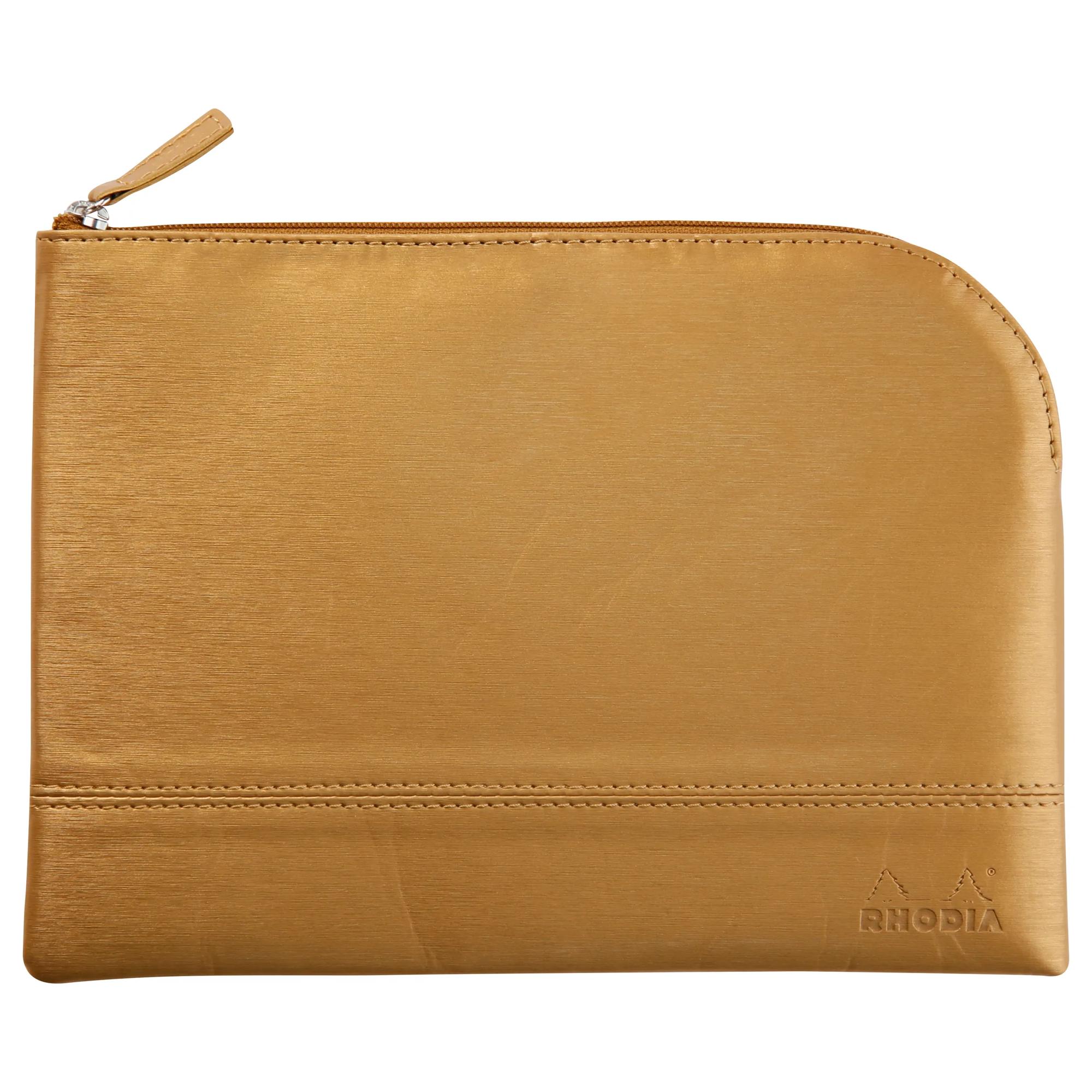 Bolsa con cremallera - Rhodia 116617C - Mediana - 16x22.
