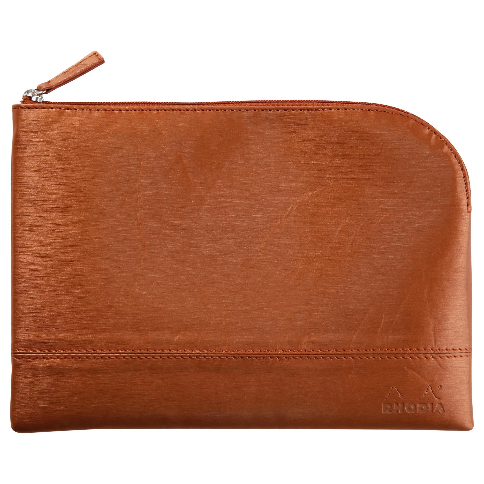 Bolsa con cremallera - Rhodia 116618C - Mediana - 16x22.
