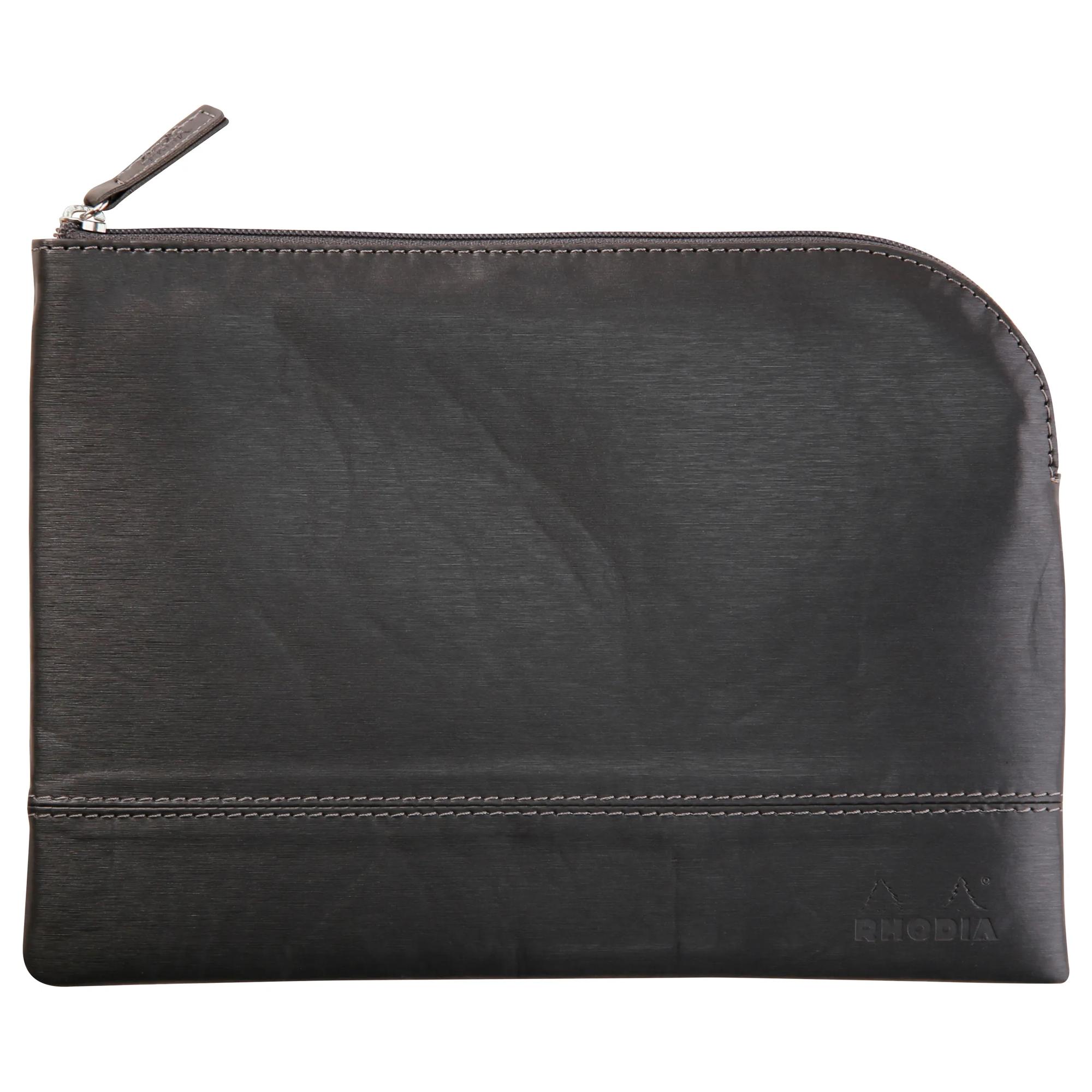 Bolsa con cremallera - Rhodia 116620C - Mediana - 16x22.