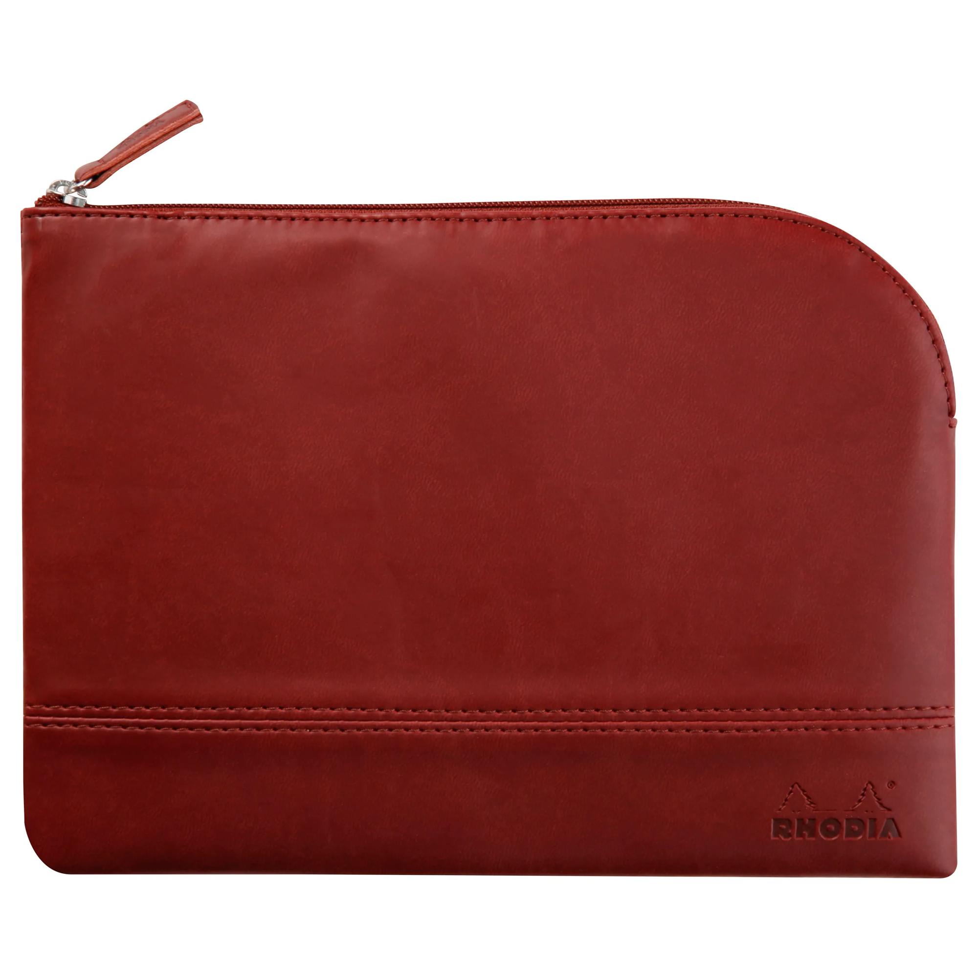 Bolsa con cremallera - Rhodia 116627C - Mediana - 16x22.
