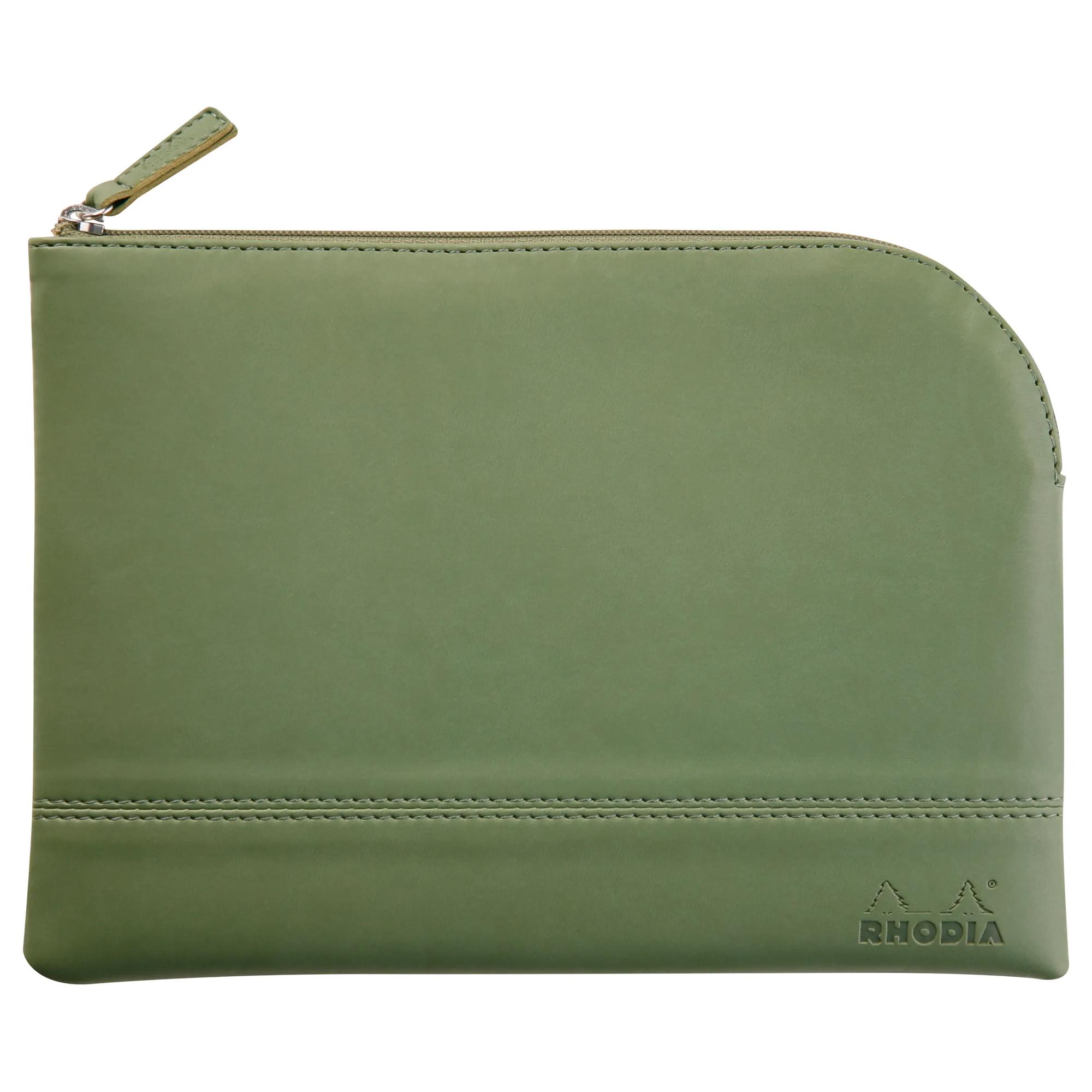 Bolsa con cremallera - Rhodia 116632C - Mediana - 16x22.