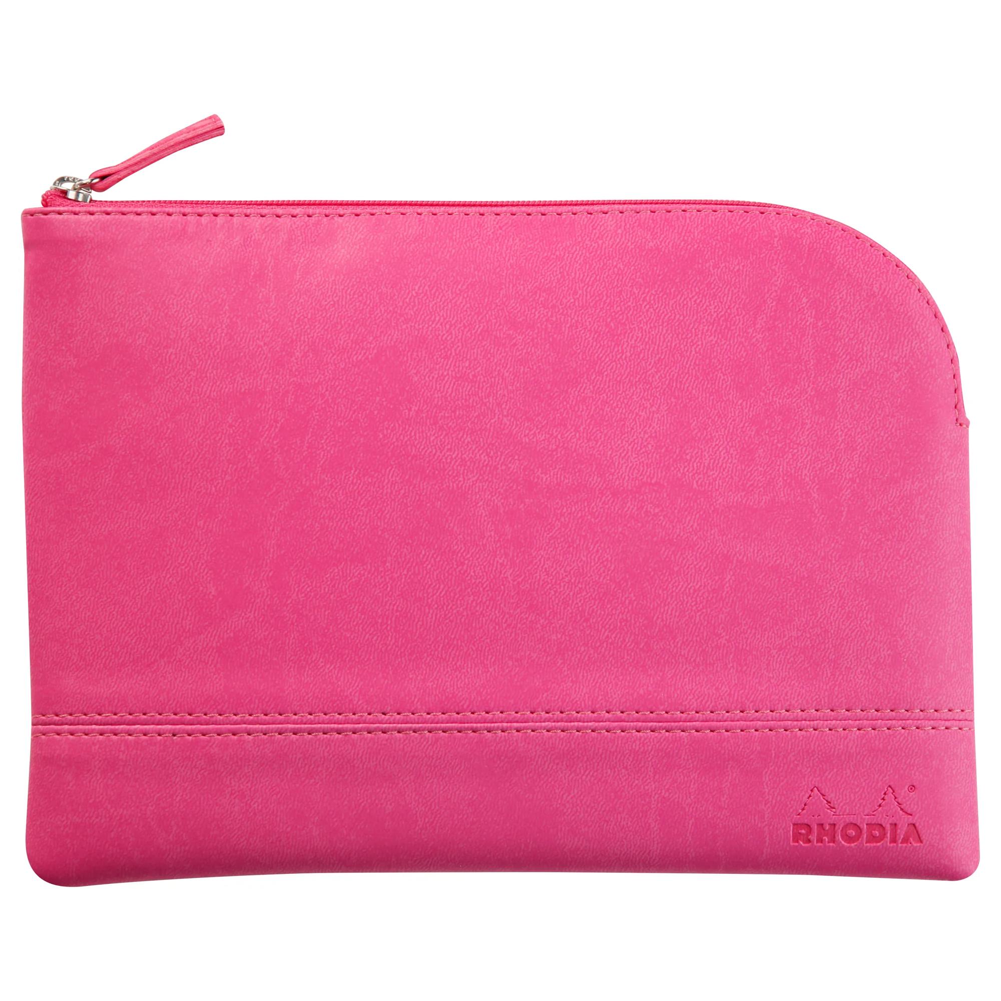 Bolsa con cremallera - Rhodia 116642C - Mediana - 16x22.
