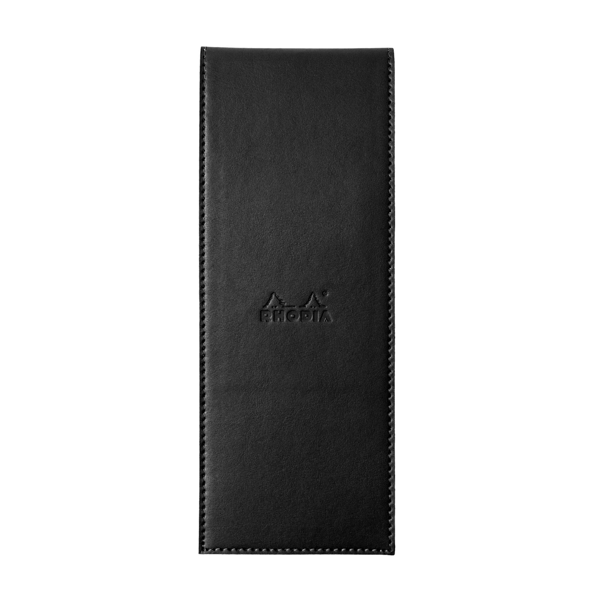 Funda porta-bloc + bloc - Rhodia 118099C - Cuadricula (5x5mm) - 8,4x22 + Bloc nº 8.