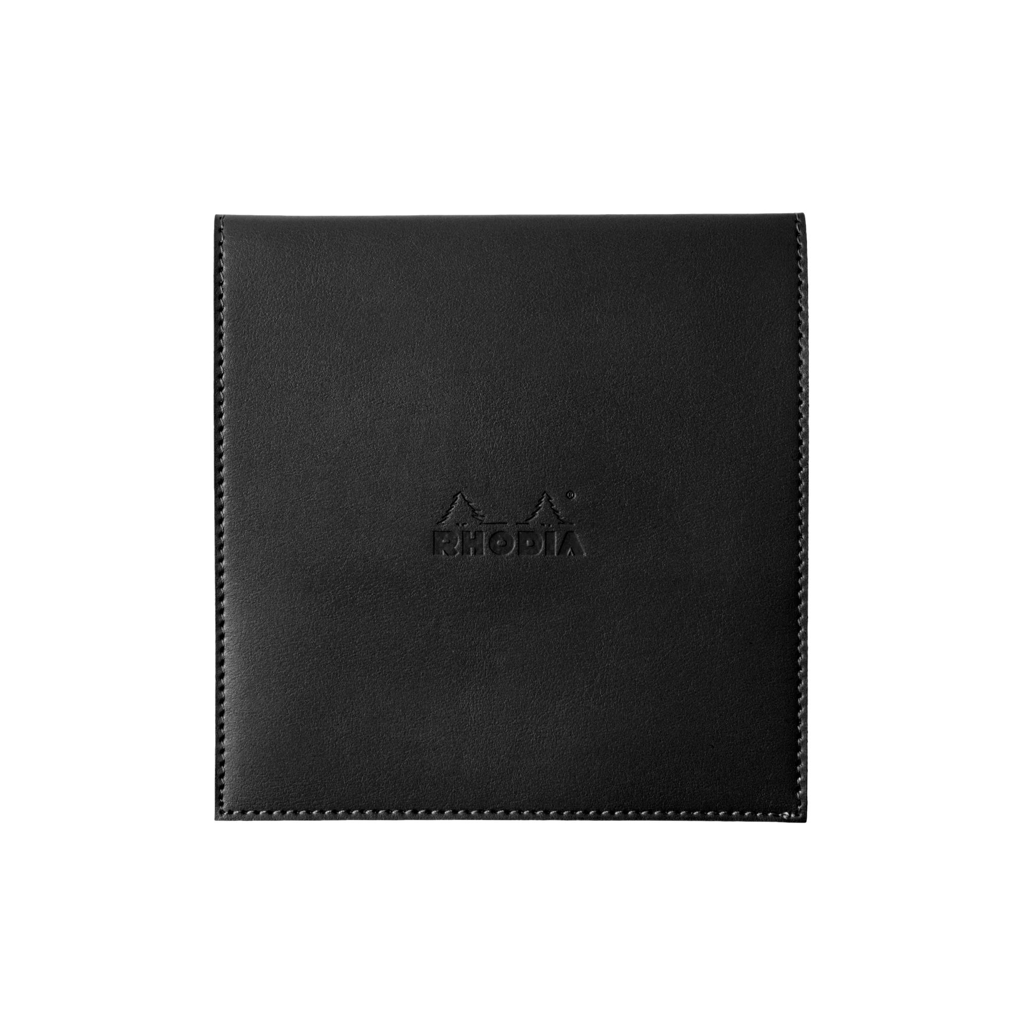Funda porta-bloc + bloc - Rhodia 118149C - Cuadricula (5x5mm) - 16 x 16 + Le Carré N°148.