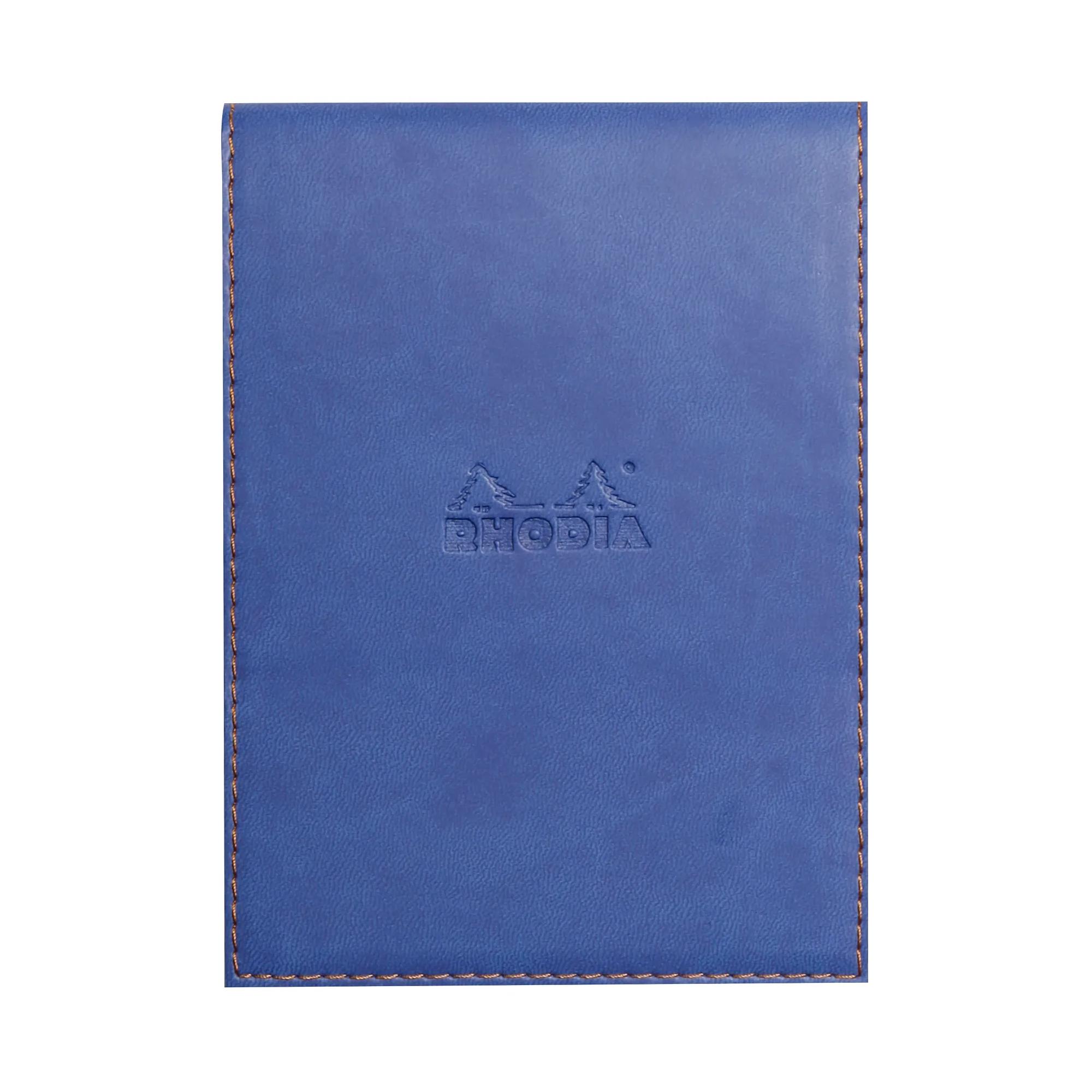 Funda porta-bloc + bloc - Rhodia 138108C - Cuadricula (5x5mm) - 11,5 x 15,8 + bloc N°13.
