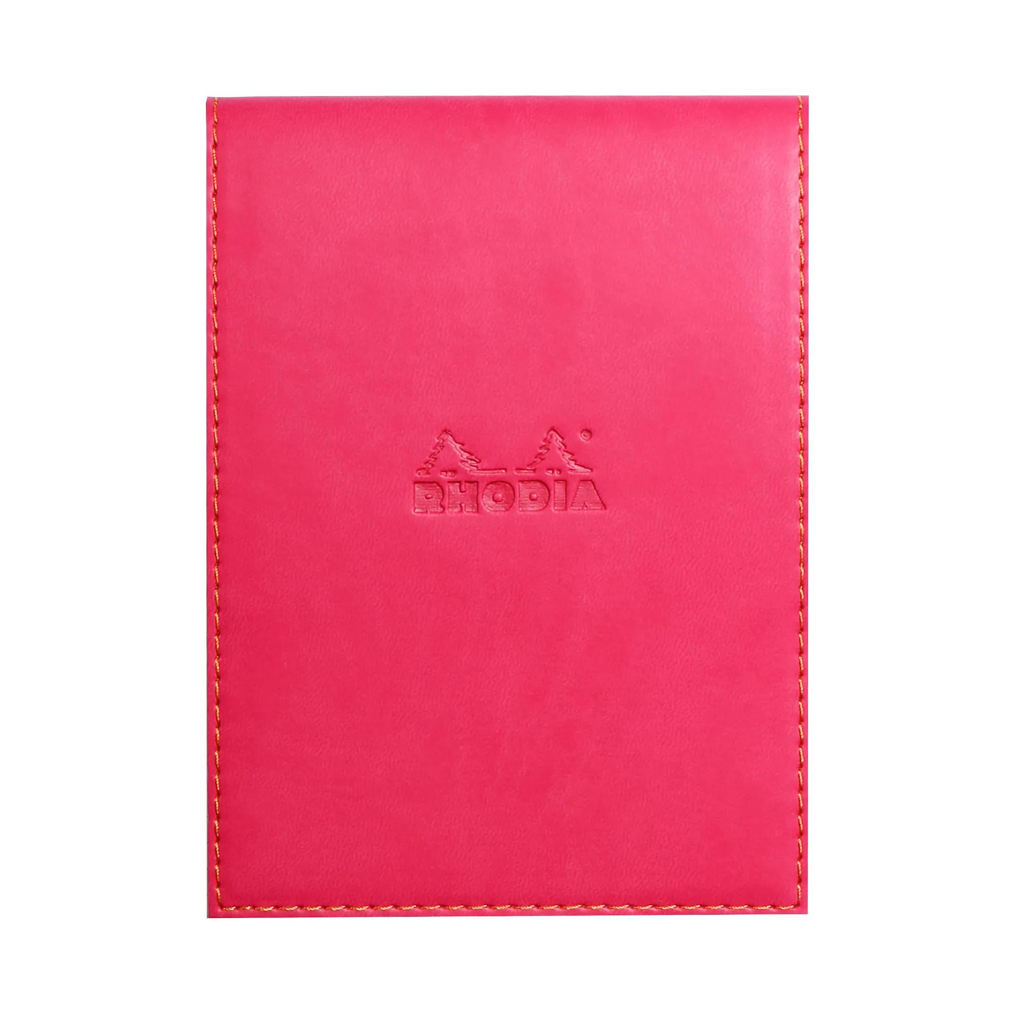 Funda porta-bloc + bloc - Rhodia 138112C - Cuadricula (5x5mm) - 11,5 x 15,8 + bloc N°13.