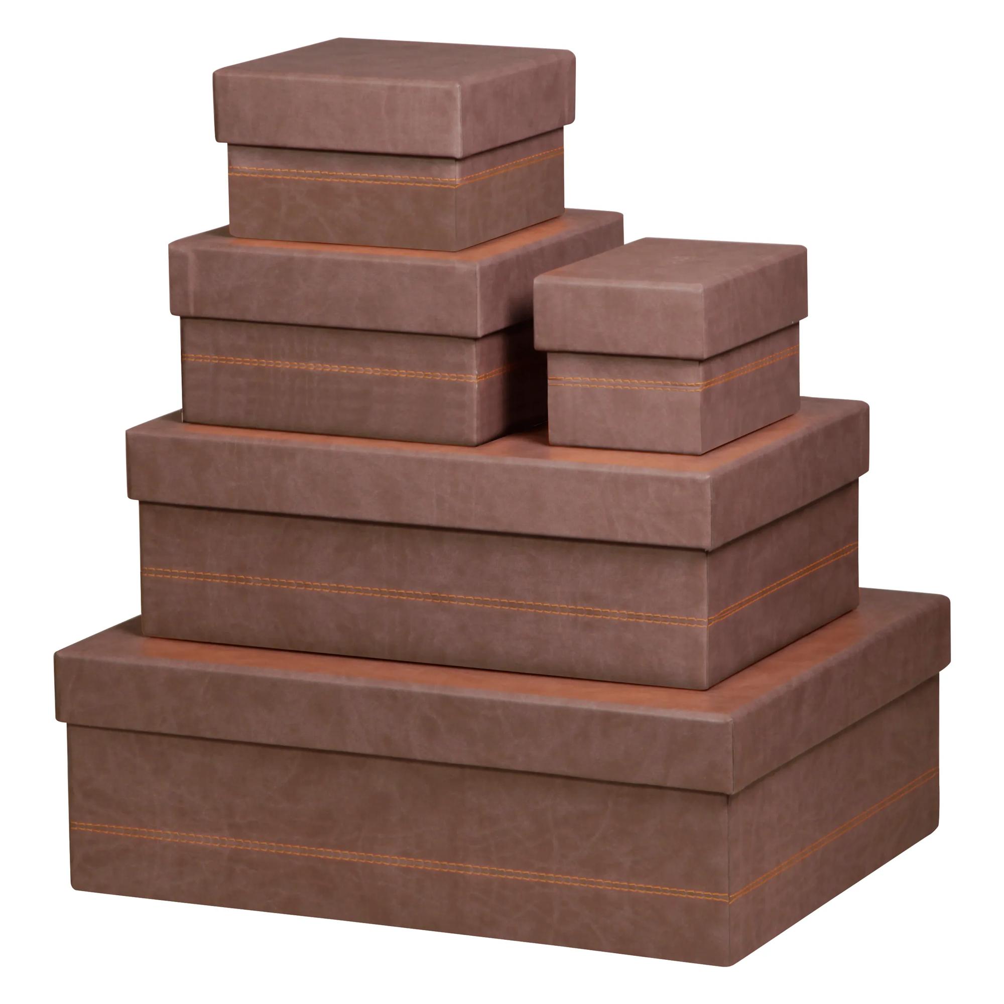 Juego de 5 cajas nido - Rhodia 318883C.