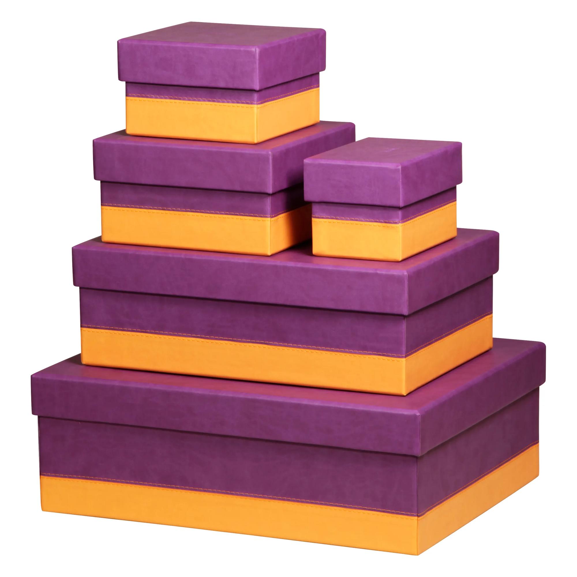 Juego de 5 cajas nido - Rhodia 318980C.