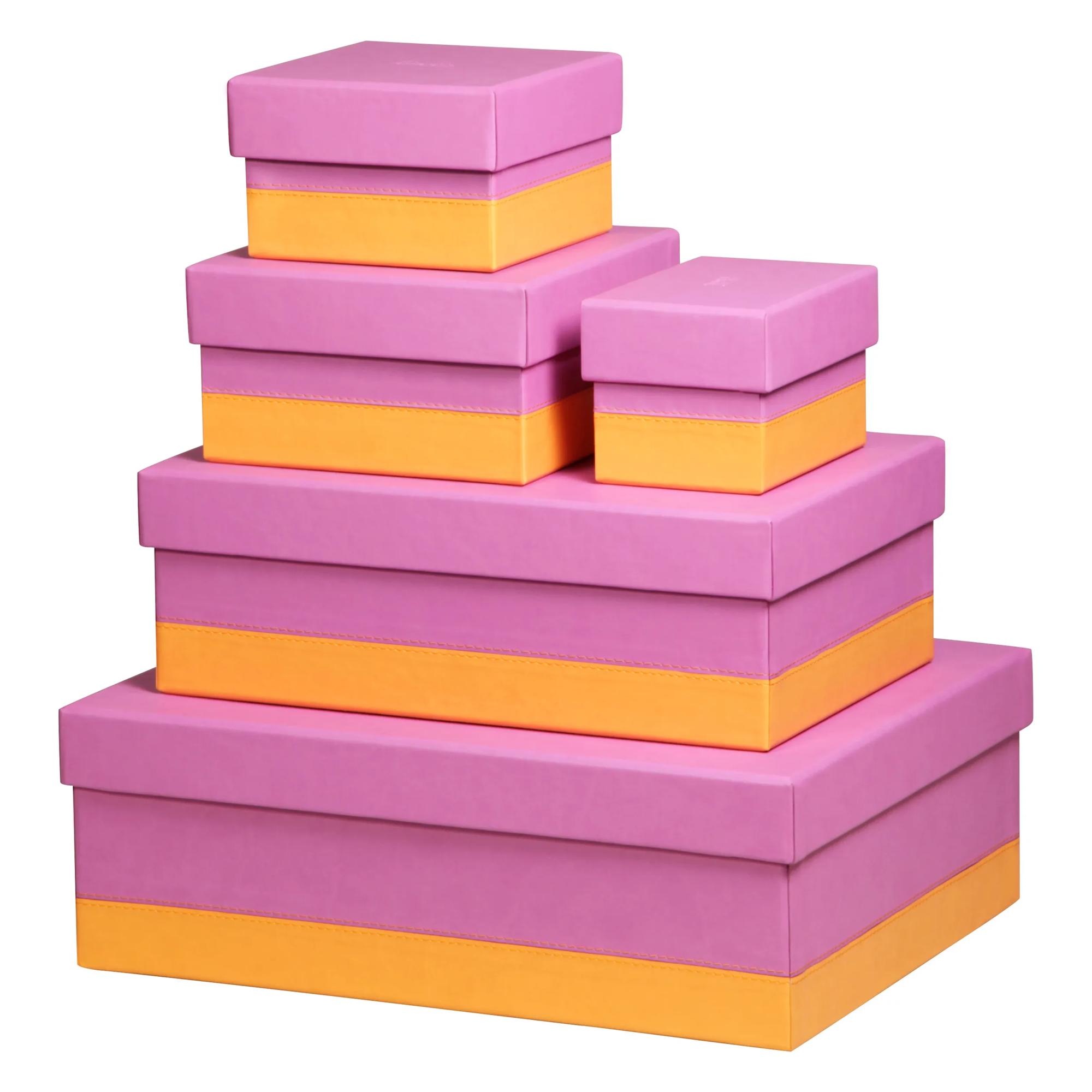 Juego de 5 cajas nido - Rhodia 318981C.