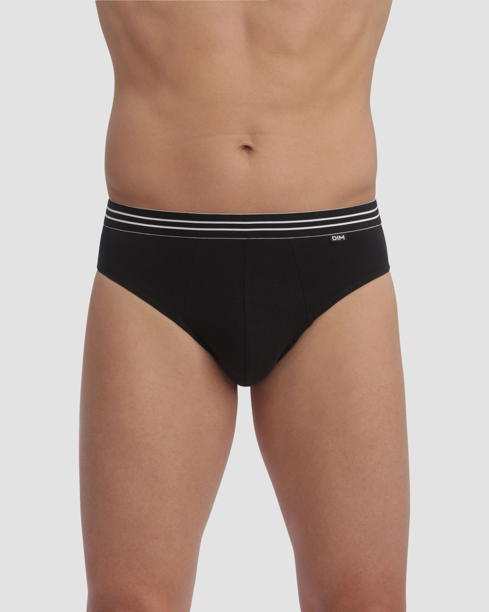Pack de dos slips algodón elástico y cinturilla con diseño ecodim - Multicolor Multicolor-2