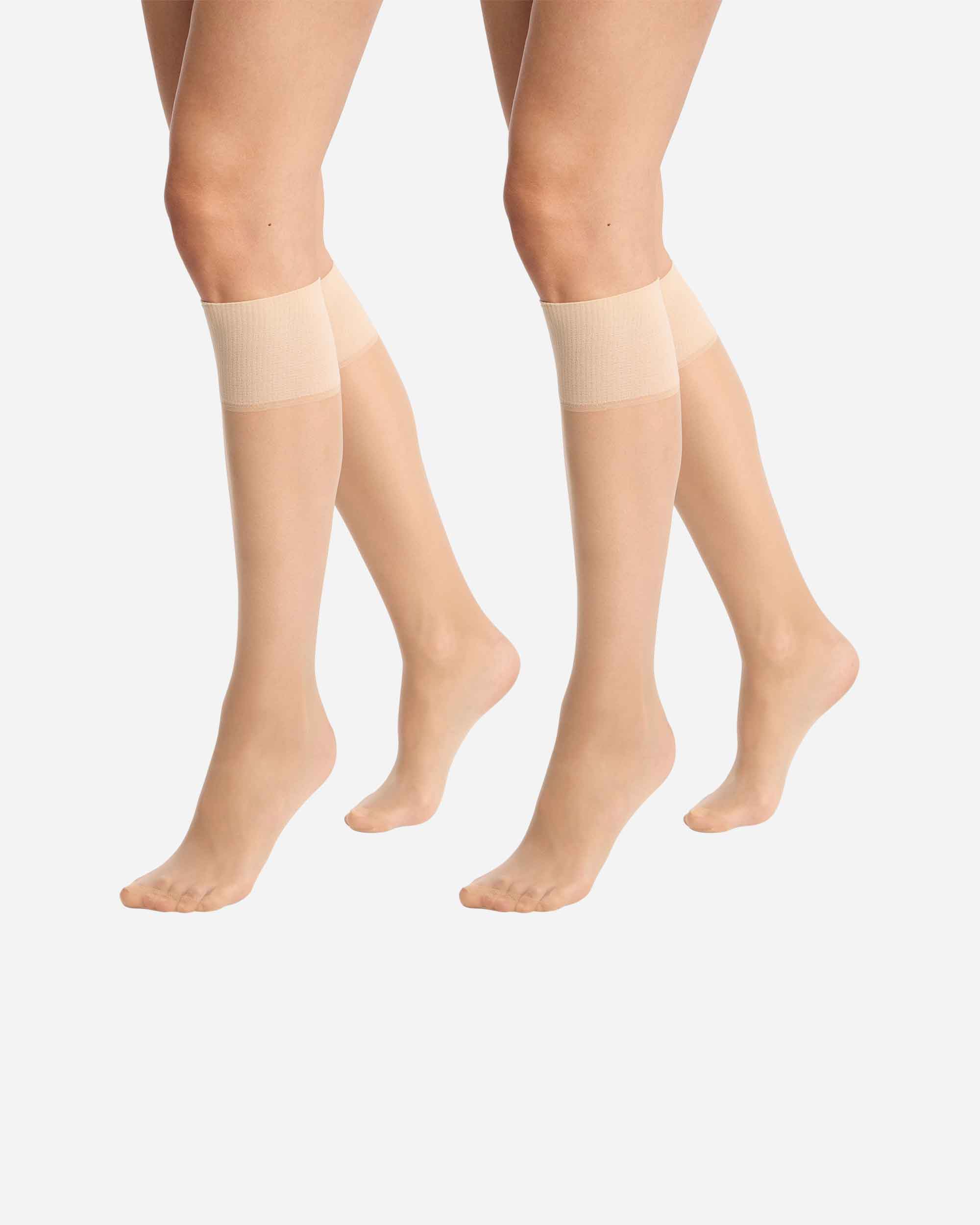 Pack de 2 mini medias transparentes - Dim - Natural Natural-1