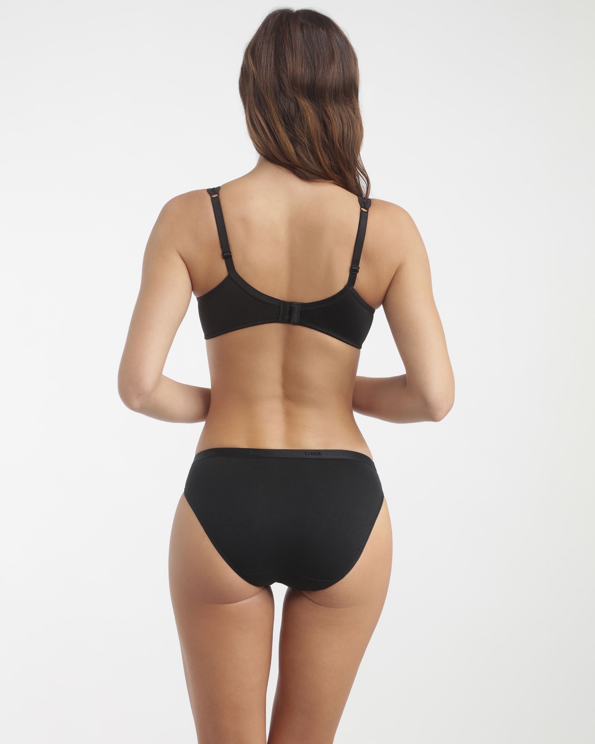 Sujetador de mujer Dim de capacidad con aro - Negro Negro-4
