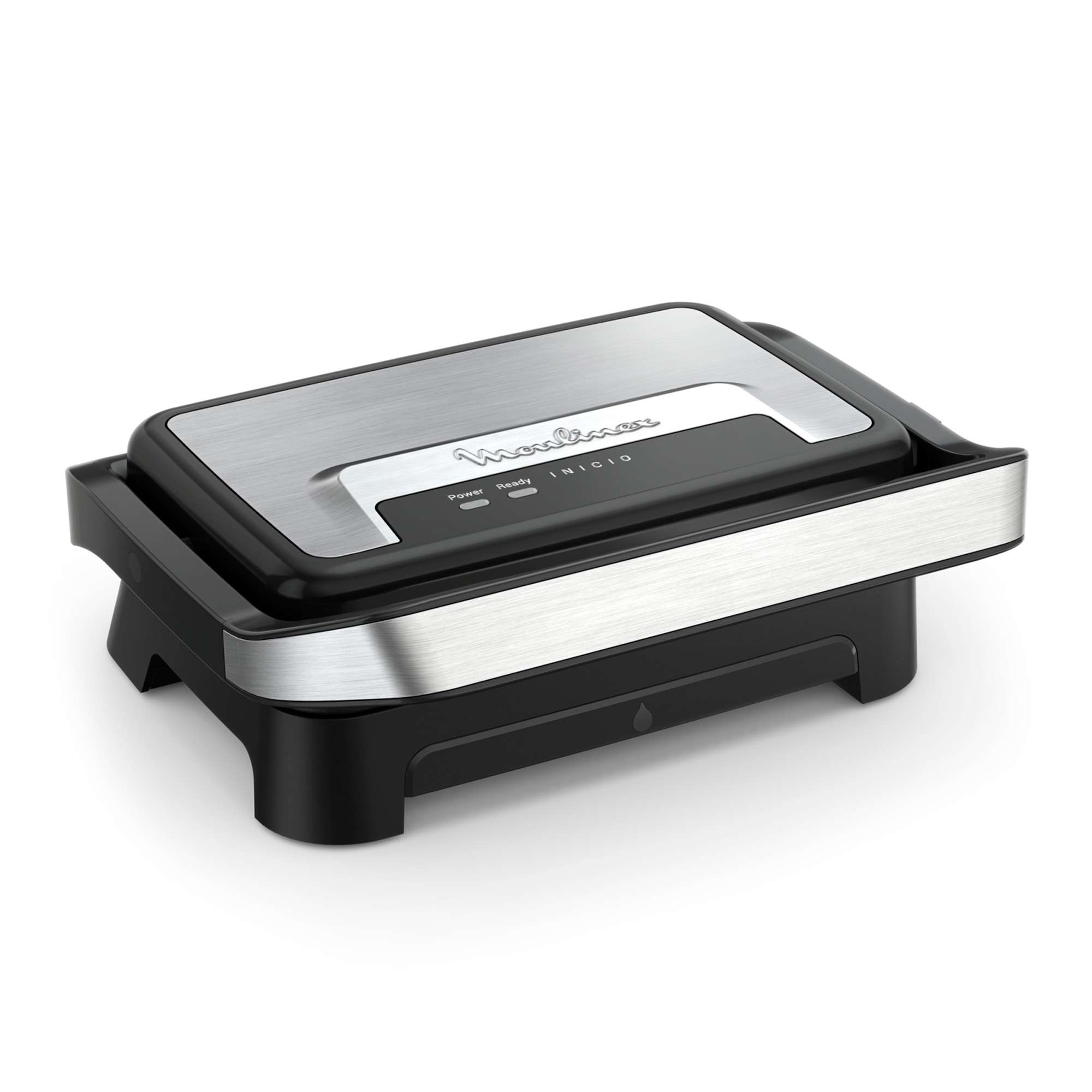 Moulinex – Grill Sandwichera Moulinex GI270 Inox y Antiadherente 1000 W.