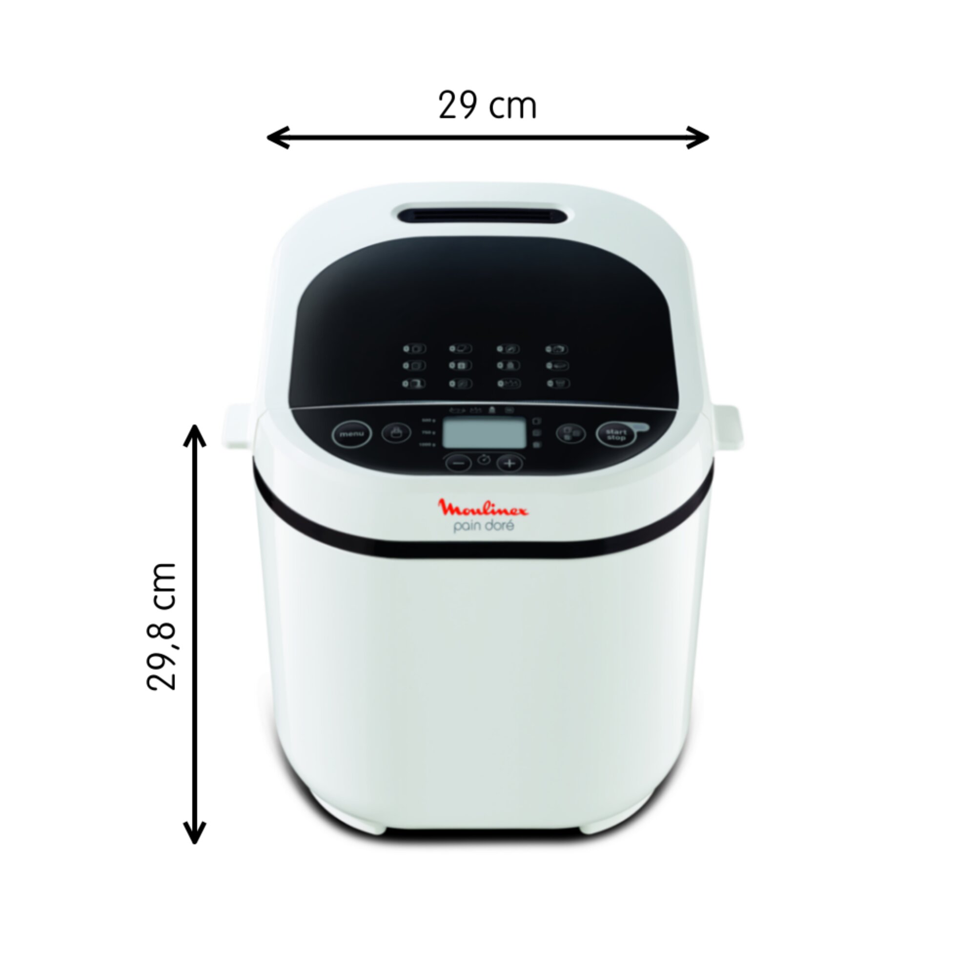 Imagen 7 de Panificadora Moulinex Pain Doré OW2101 con 12 programas automáticos - Blanco Blanco