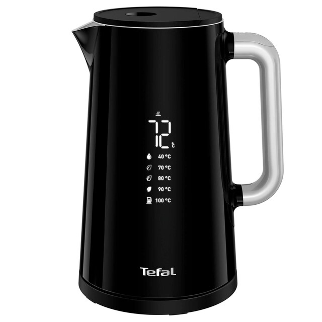 Imagen 0 de Hervidor de agua Tefal KO850 SmartN Light Digital 1,7 L Negro