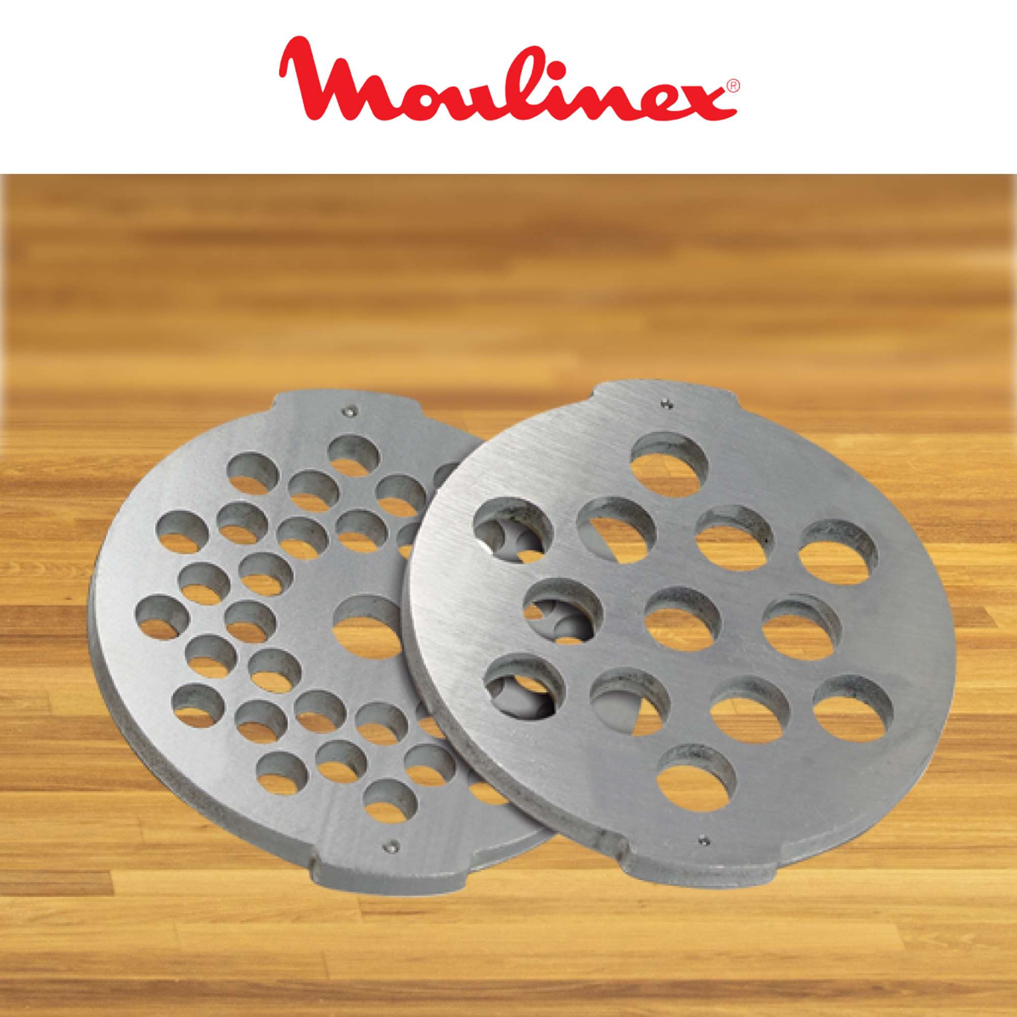Picadora de carne Moulinex 1400 W con accesorios - Blanco Blanco-3