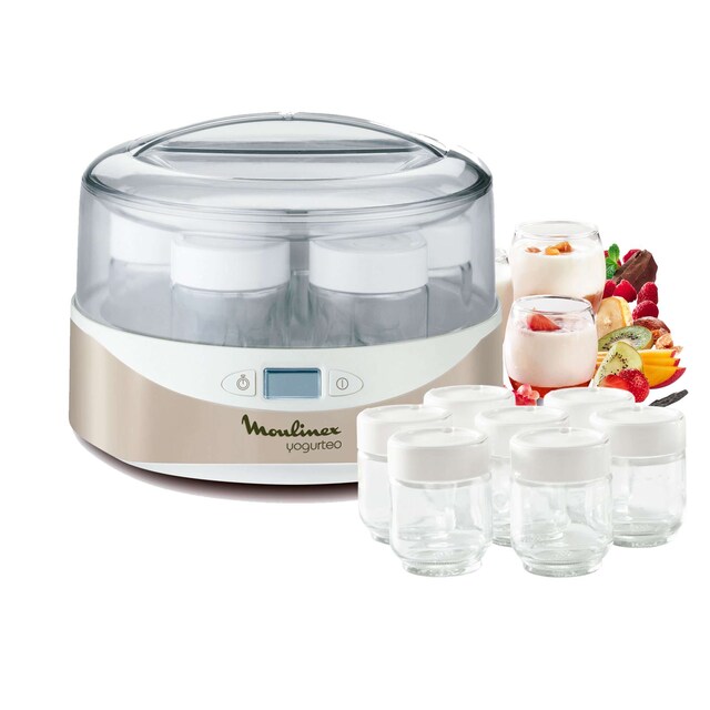 Imagen 0 de Yogurtera eléctrica Moulinex YG231 programable hasta 15 horas y stop automático